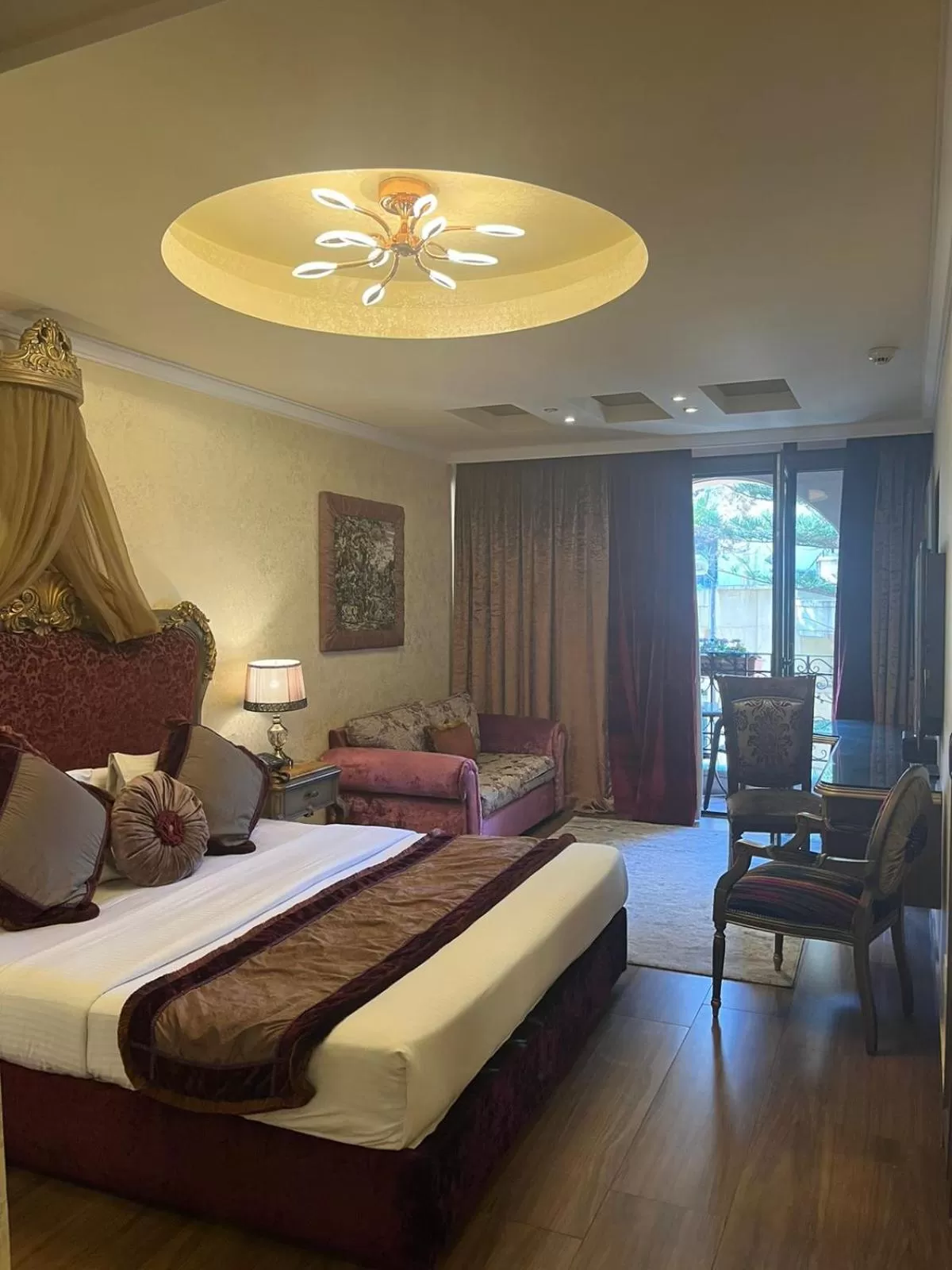 Photo of the whole room, Bed in Q Hotel