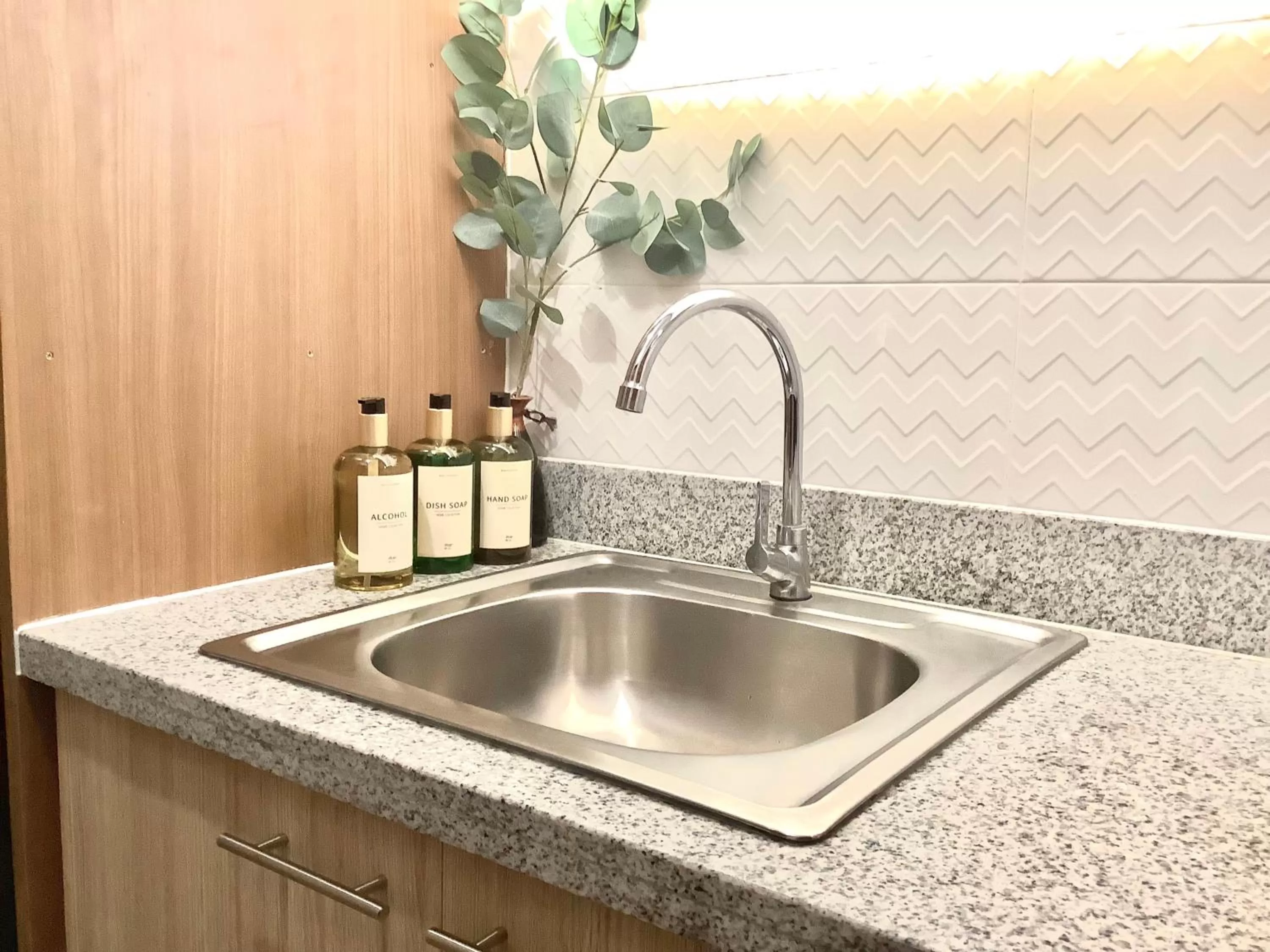 Kitchen or kitchenette in AZRA Bacolod at Mesavirre Garden Residences