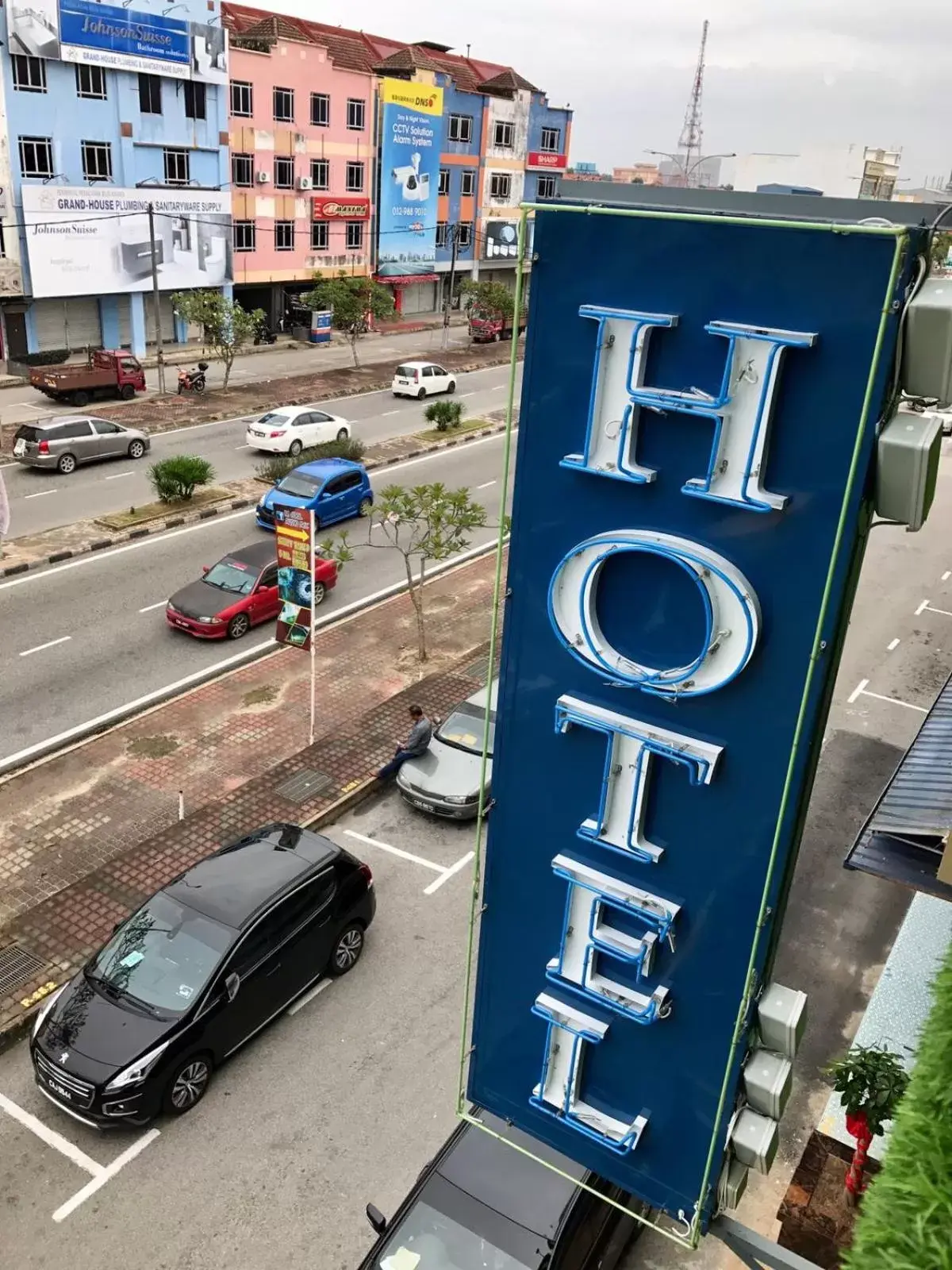 Street view in Elmark Hotel Kuantan