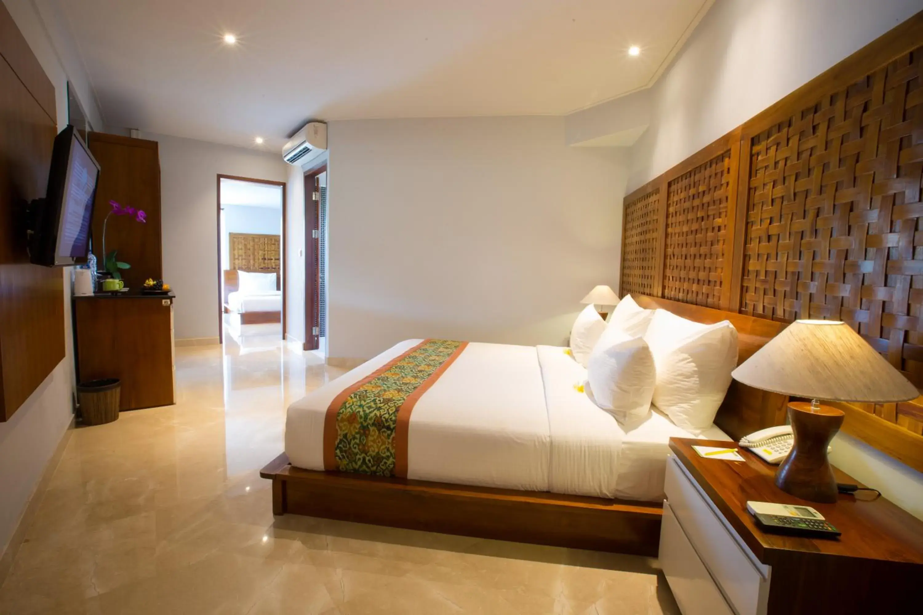 Photo of the whole room, Bed in Ubud Wana Resort