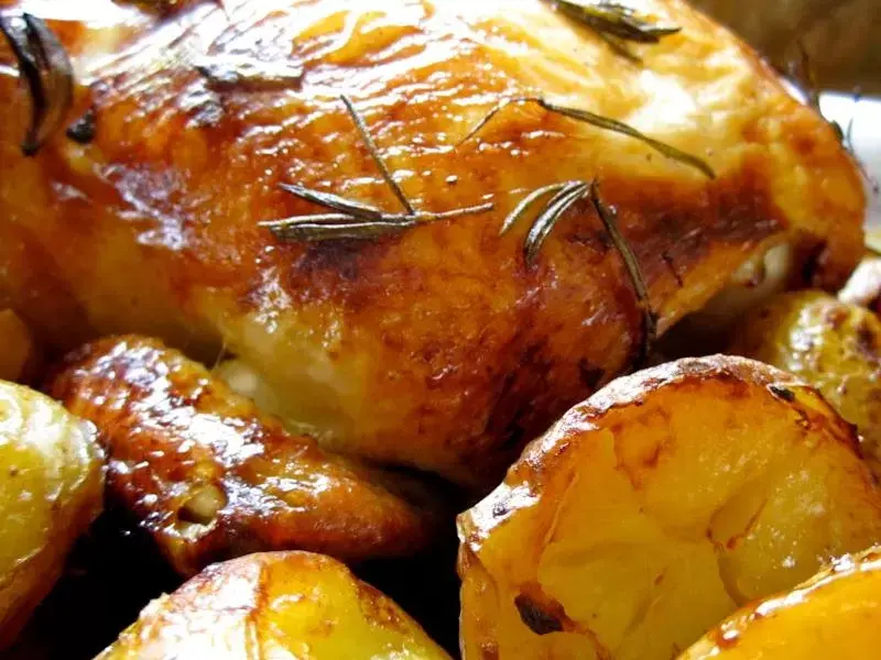 Food close-up, Food in Old Rectory Hotel, Crostwick