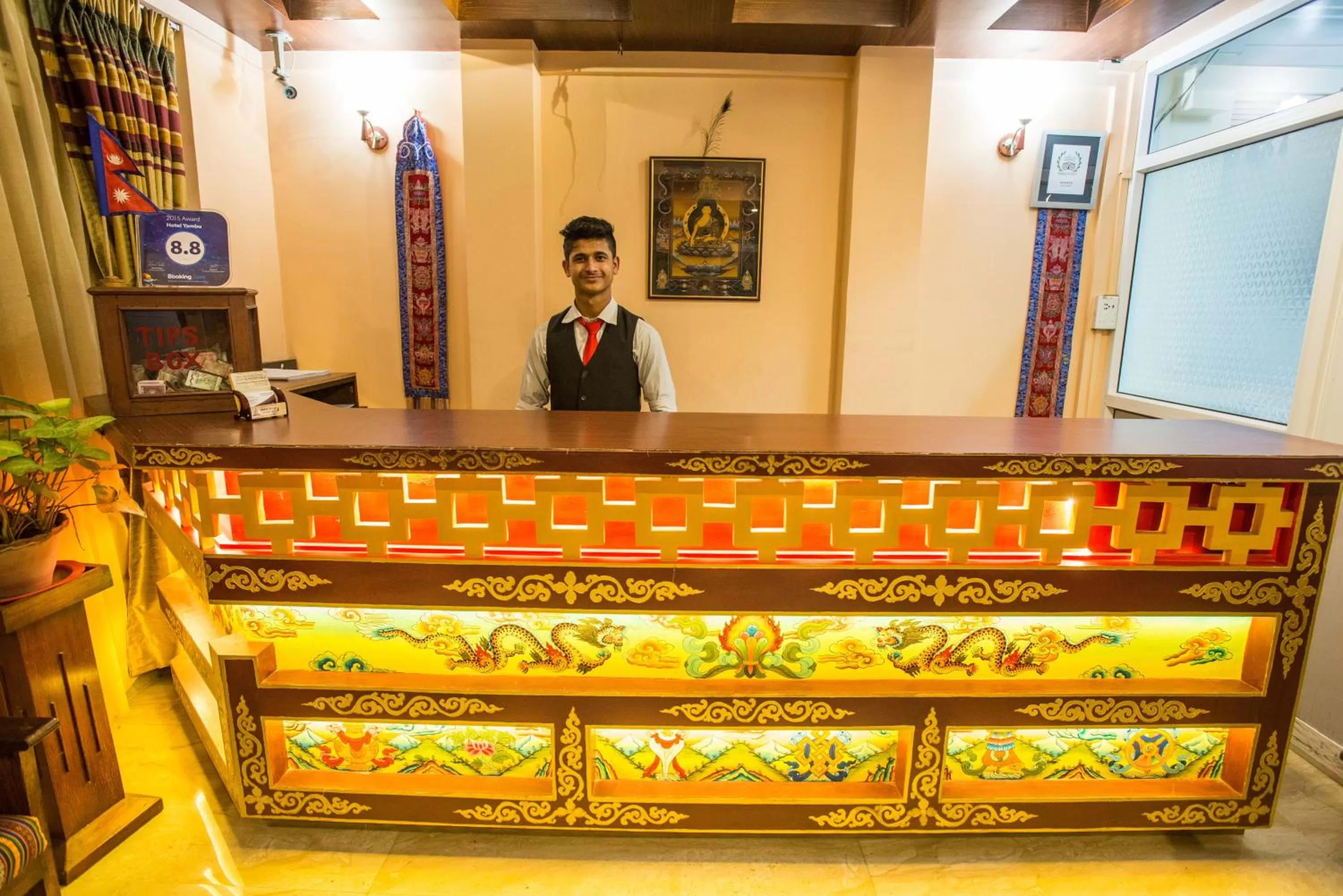 Lobby or reception in Hotel Yambu kathmandu