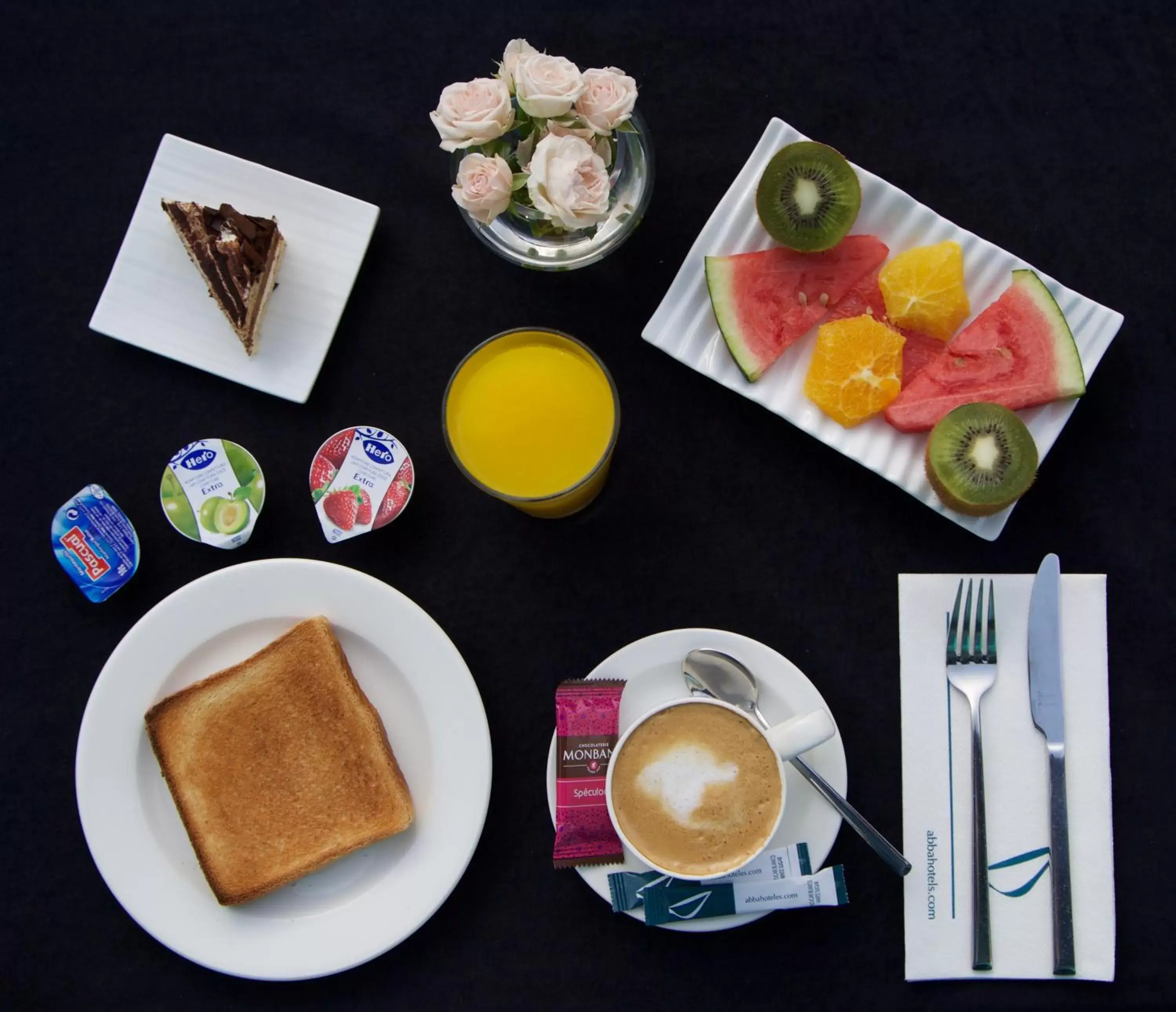 Breakfast in Abba Playa Gijón