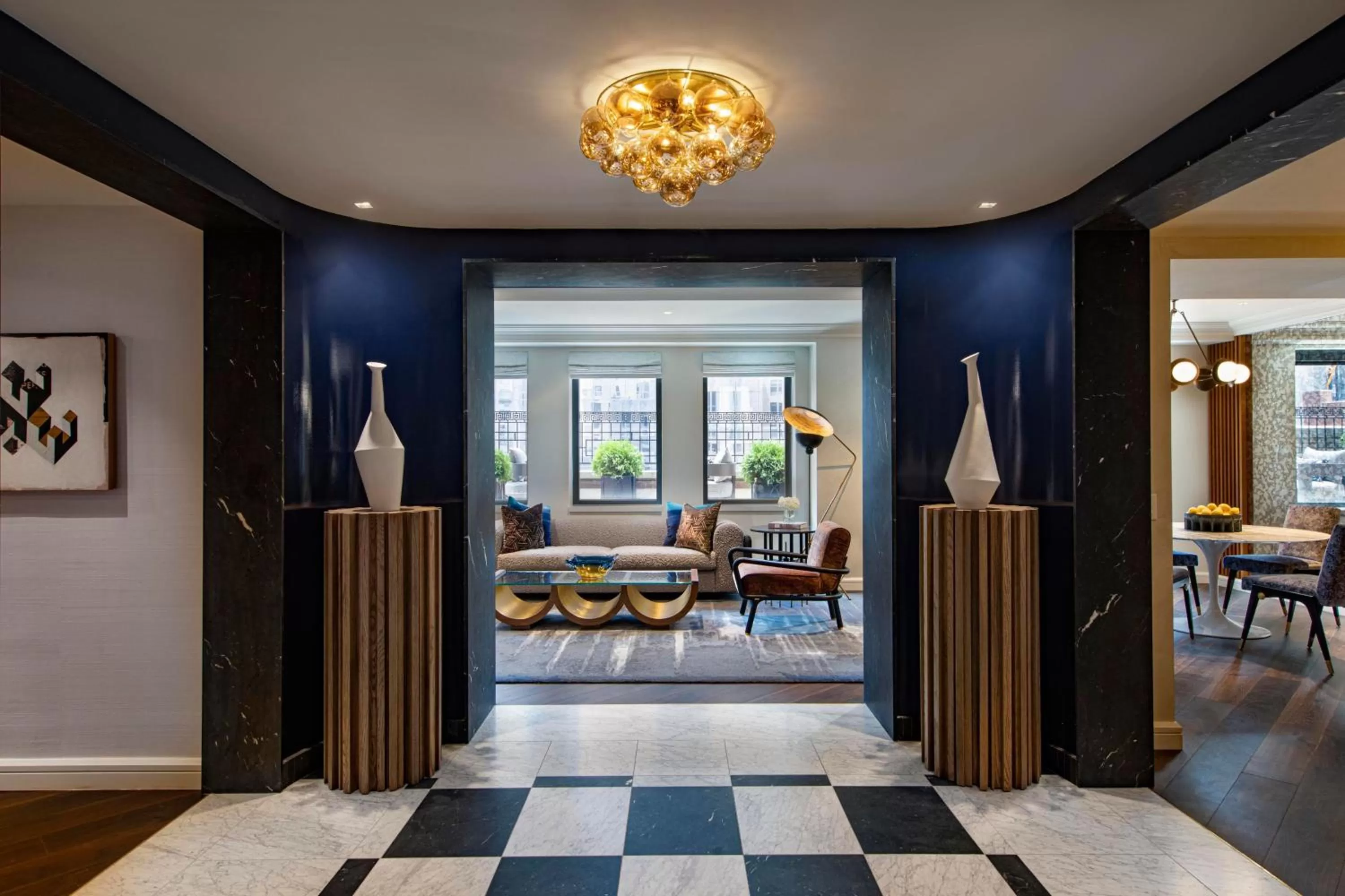 Photo of the whole room in JW Marriott Essex House New York