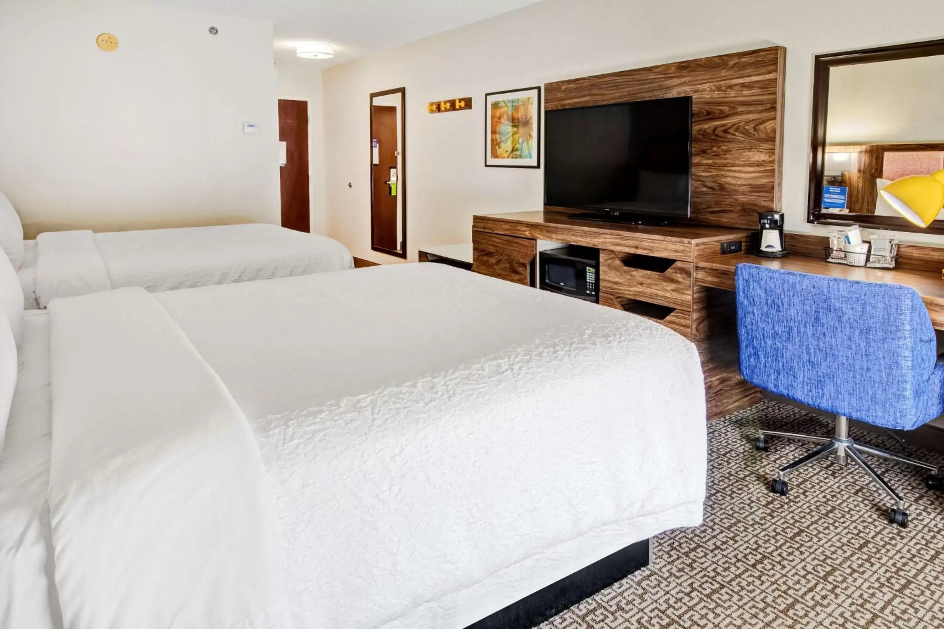Bedroom, Bed in Hampton Inn Van Buren Bedroom, Bed in Hampton Inn Van Buren