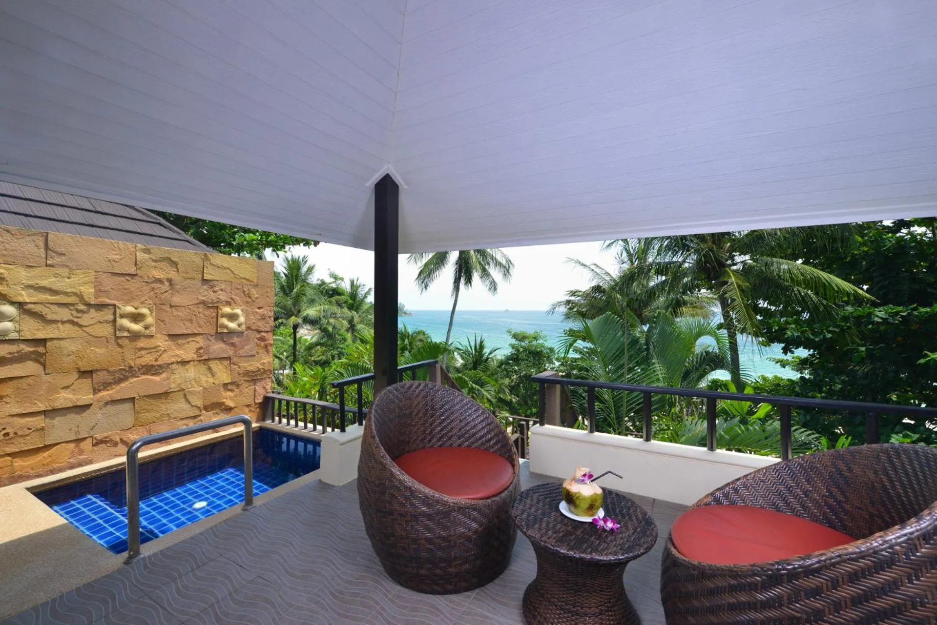 Balcony/Terrace in Andaman White Beach Resort - SHA Plus