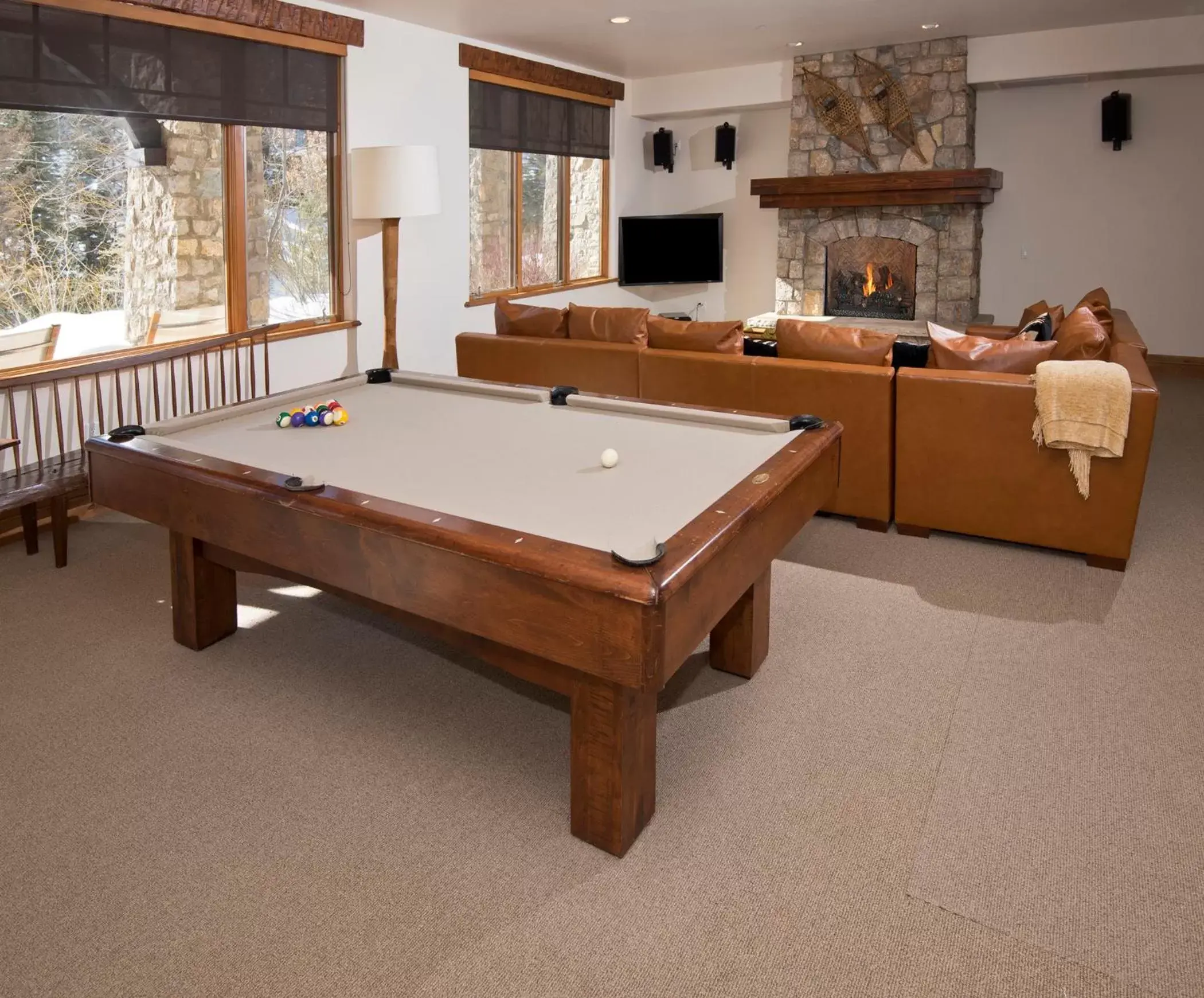 Billiards in The Arrabelle at Vail Square, a RockResort