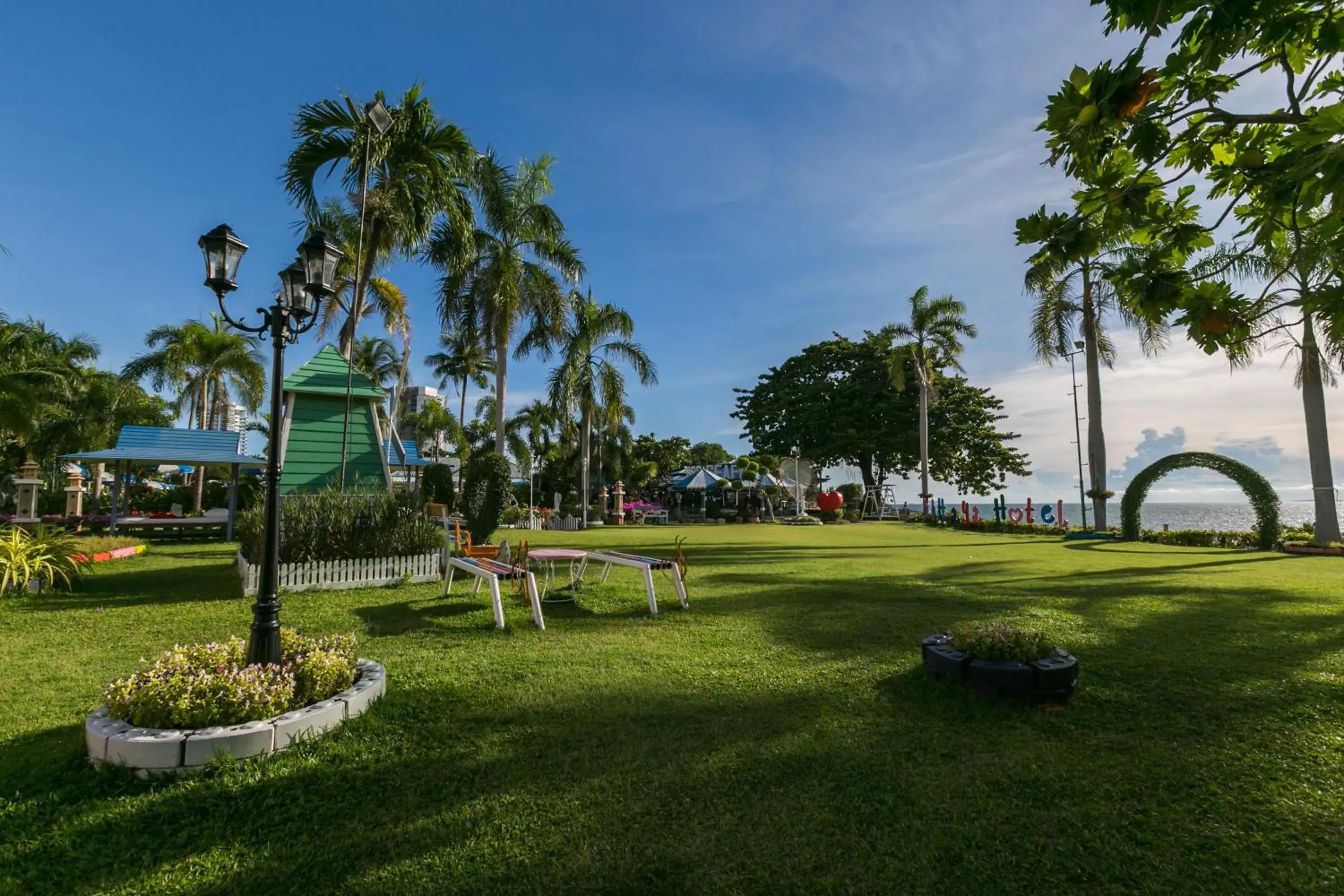 Property building, Garden in Asia Pattaya Hotel