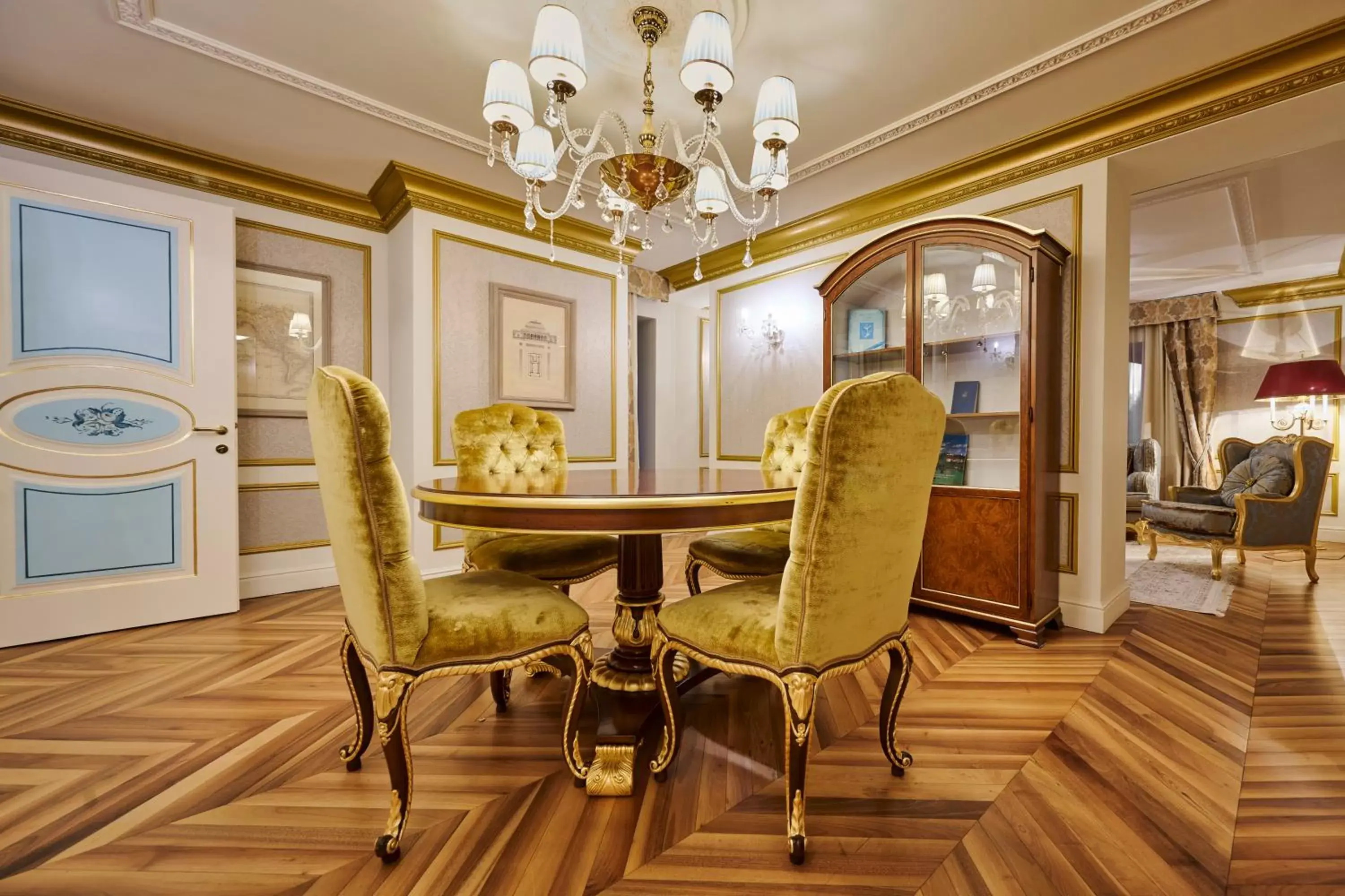 Living room in Hotel Flüela Davos, in The Unbound Collection by Hyatt