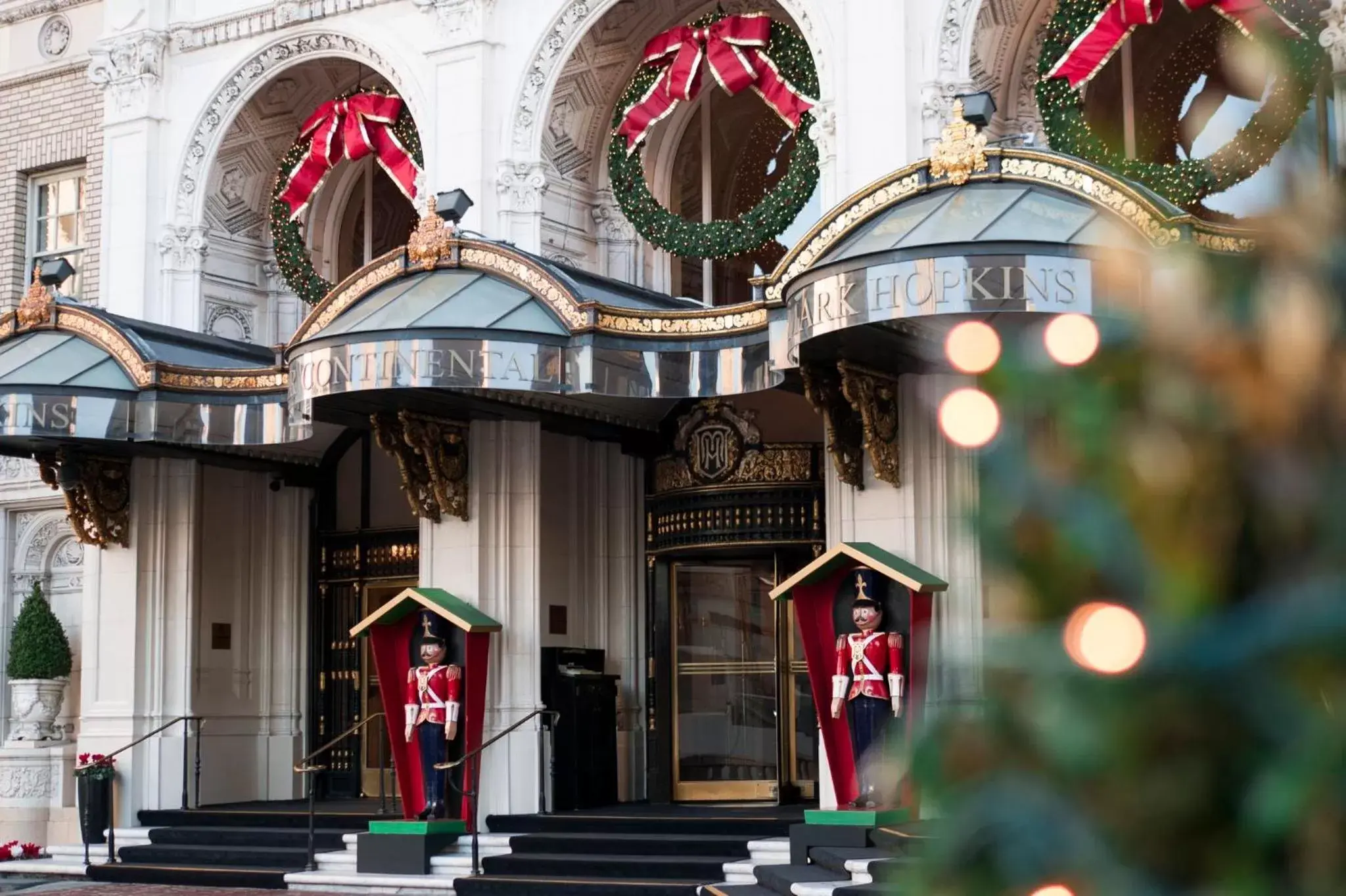 Property building in InterContinental Mark Hopkins San Francisco, an IHG Hotel