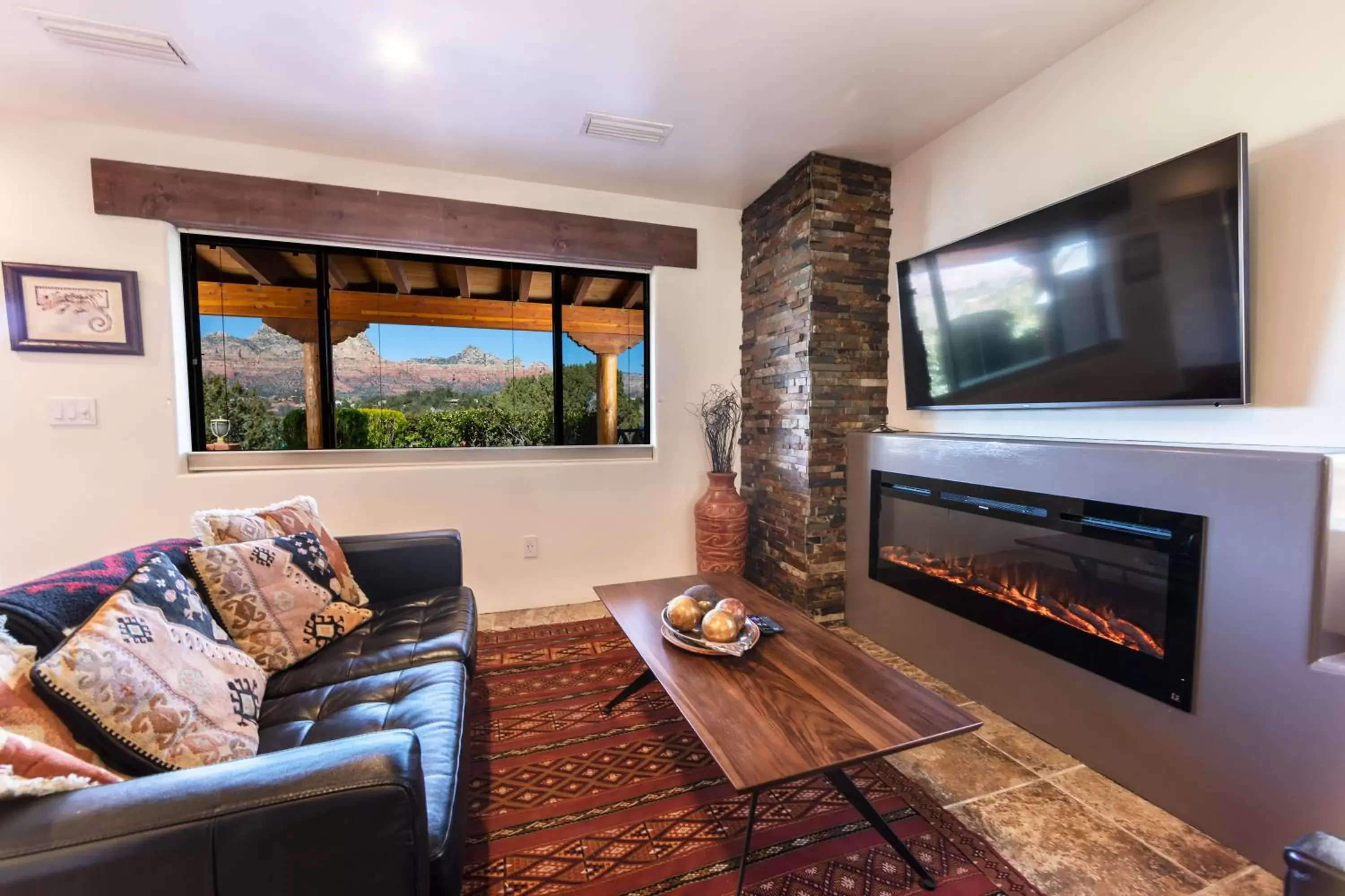 Living room, Seating Area in A Sunset Chateau