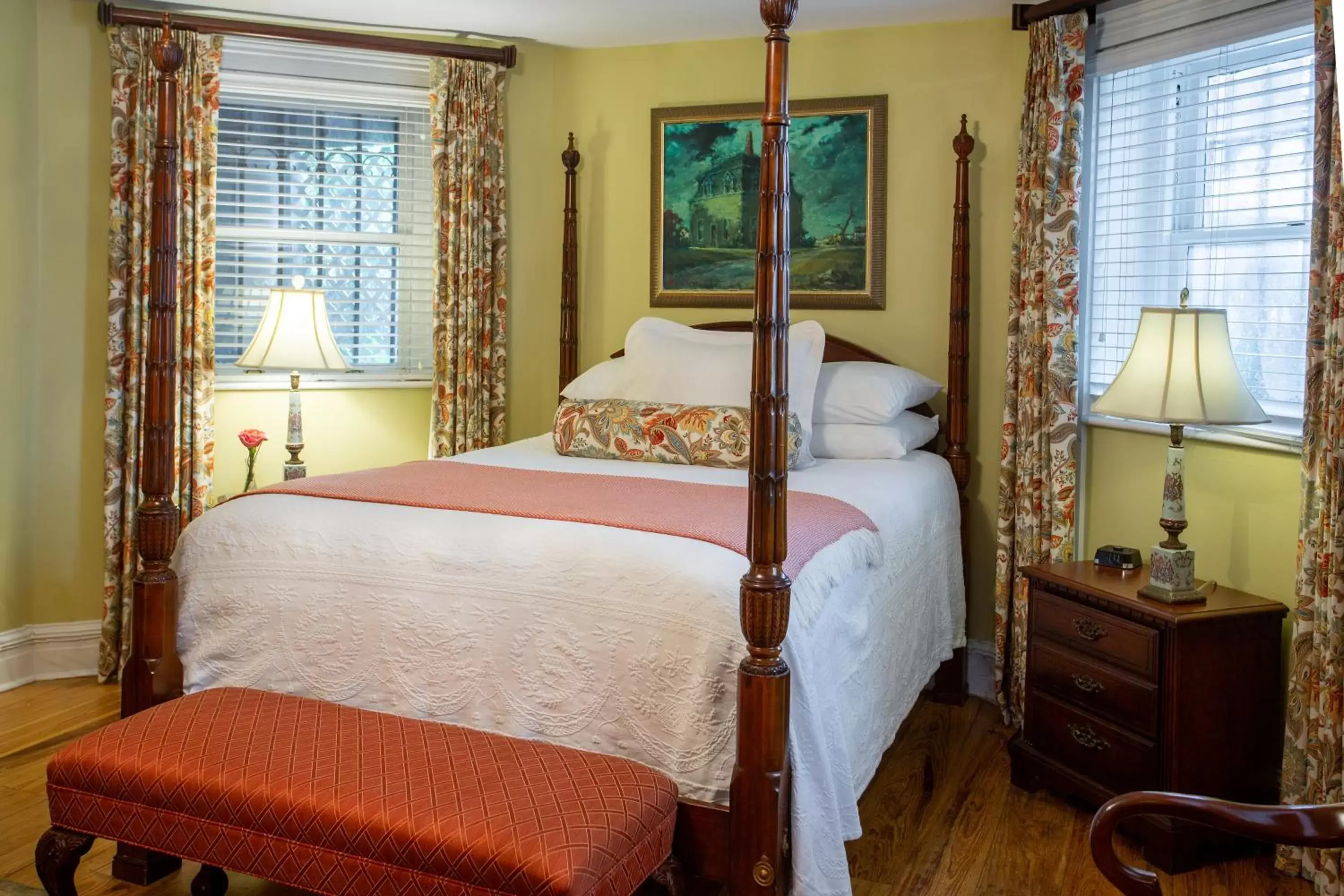 Bedroom, Bed in Kehoe House, Historic Inns of Savannah Collection