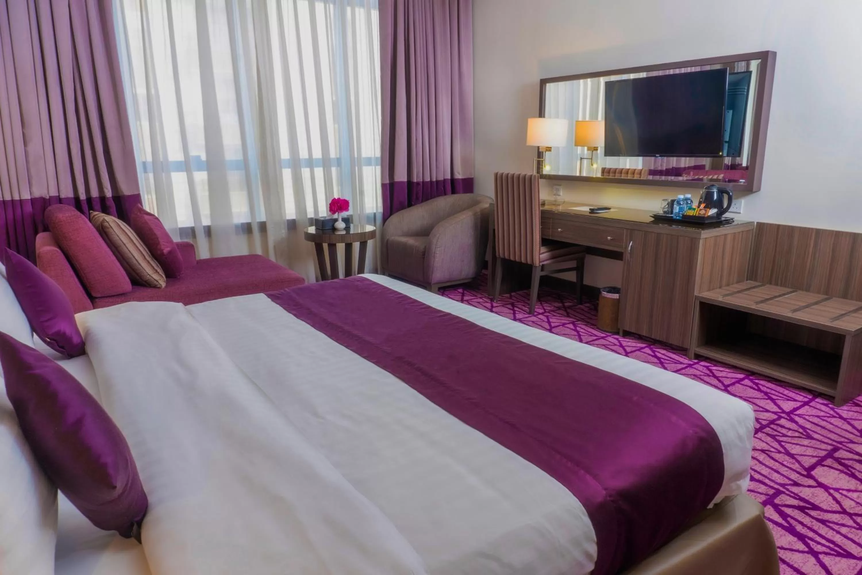 Photo of the whole room, Bed in Aquila Hotel Jeddah Al Hamra