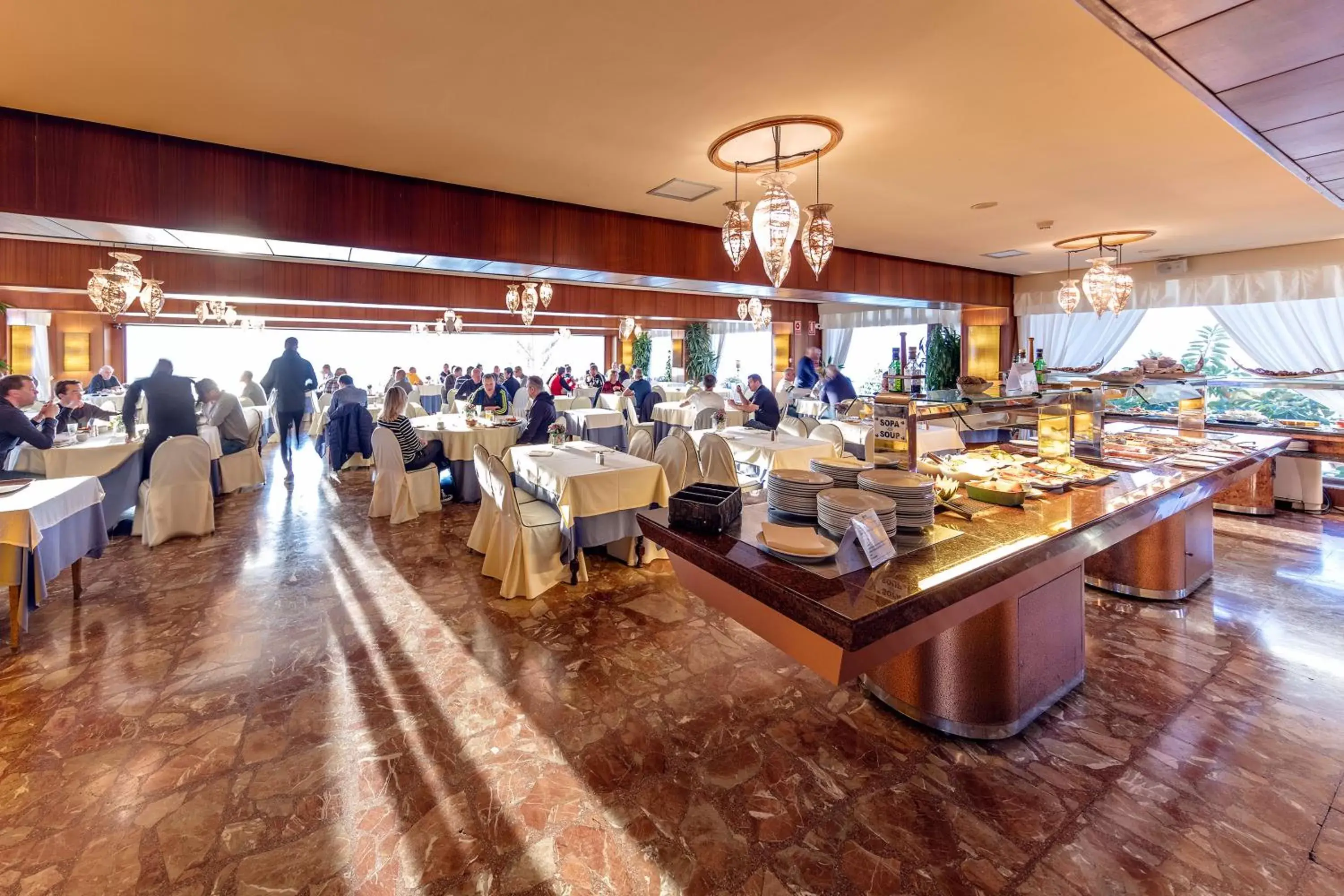 Buffet breakfast, Restaurant/Places to Eat in Hotel Masa International