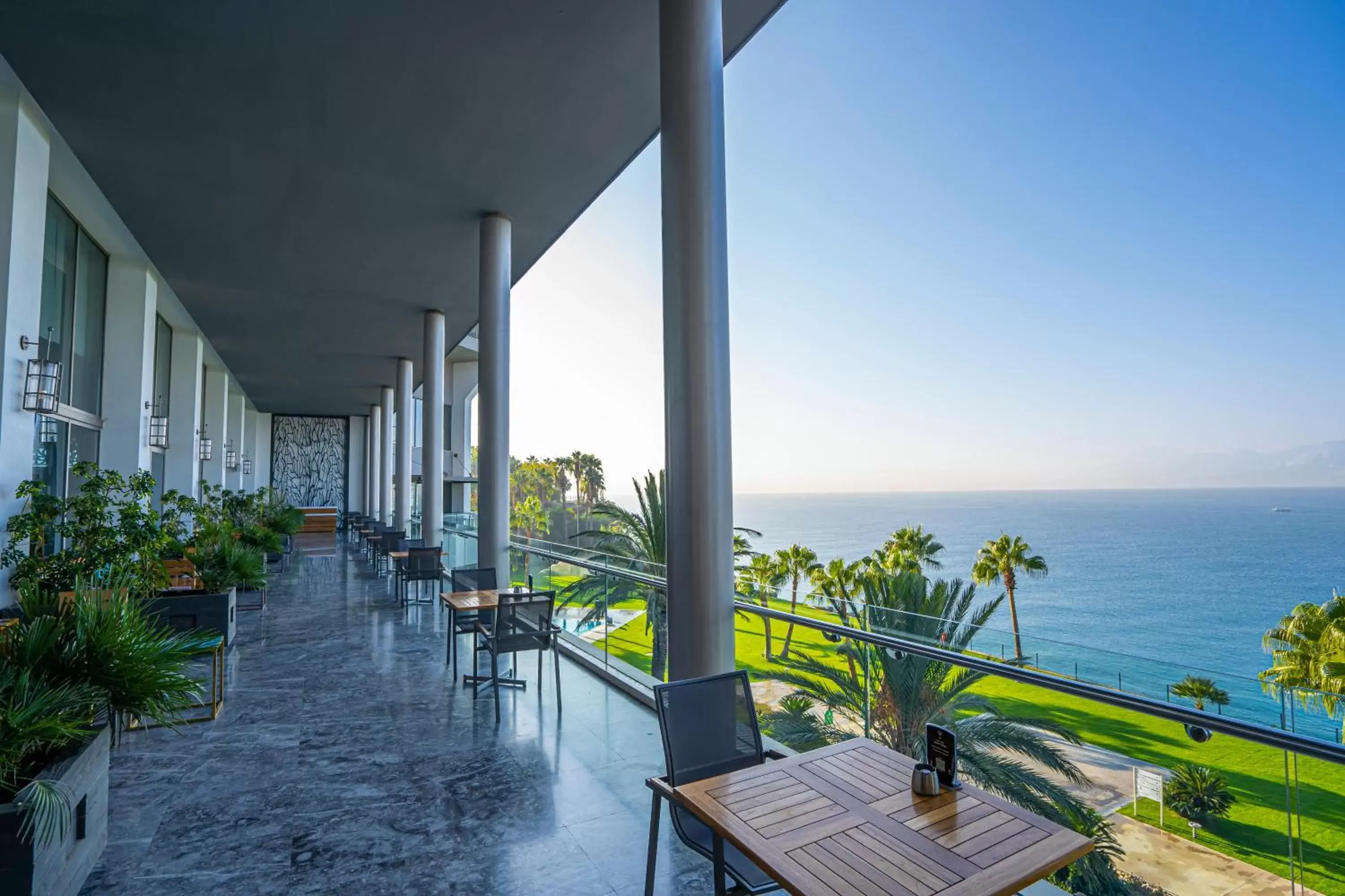 Balcony/Terrace in Akra Hotel