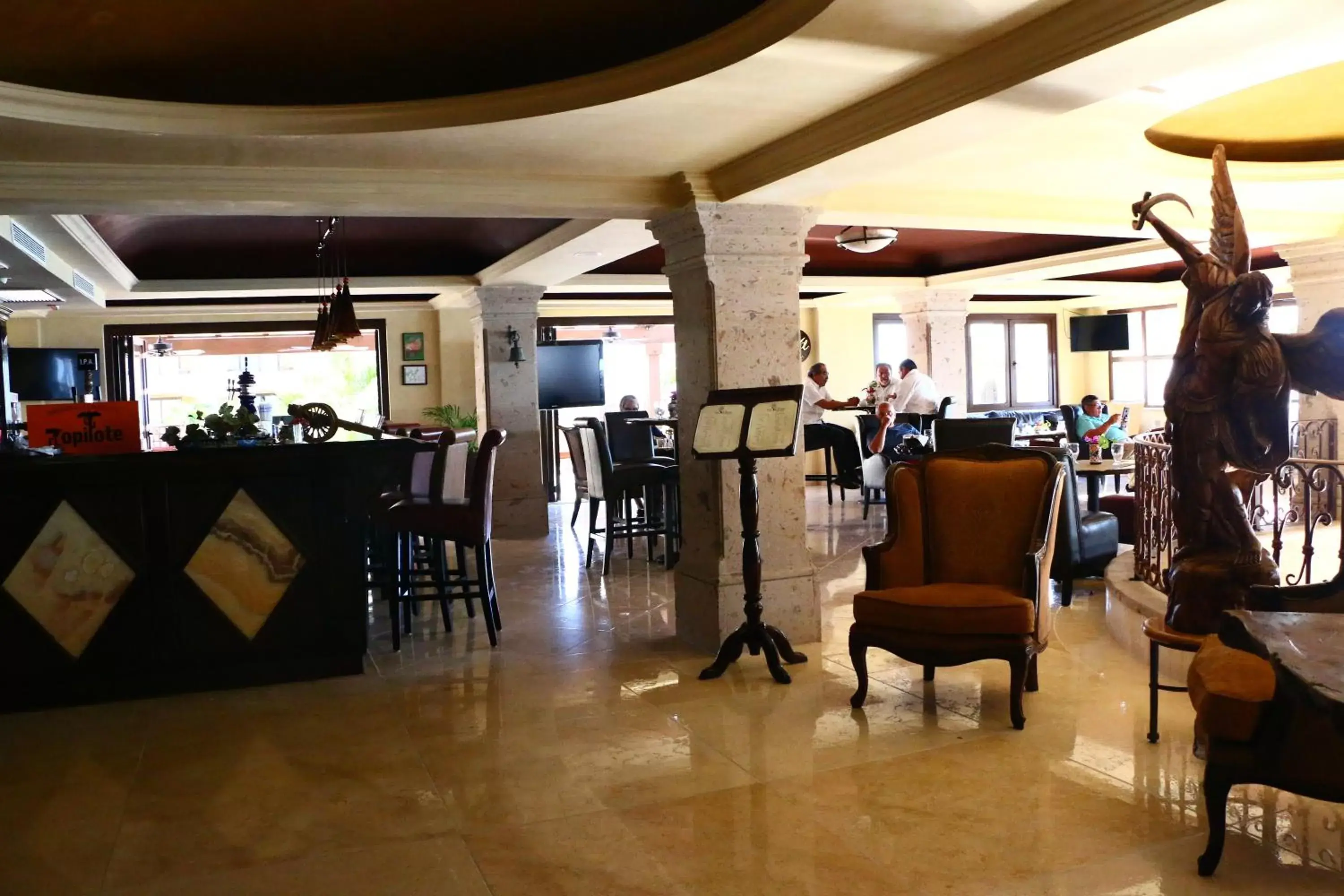 Lounge or bar, Lobby/Reception in La Mision Loreto