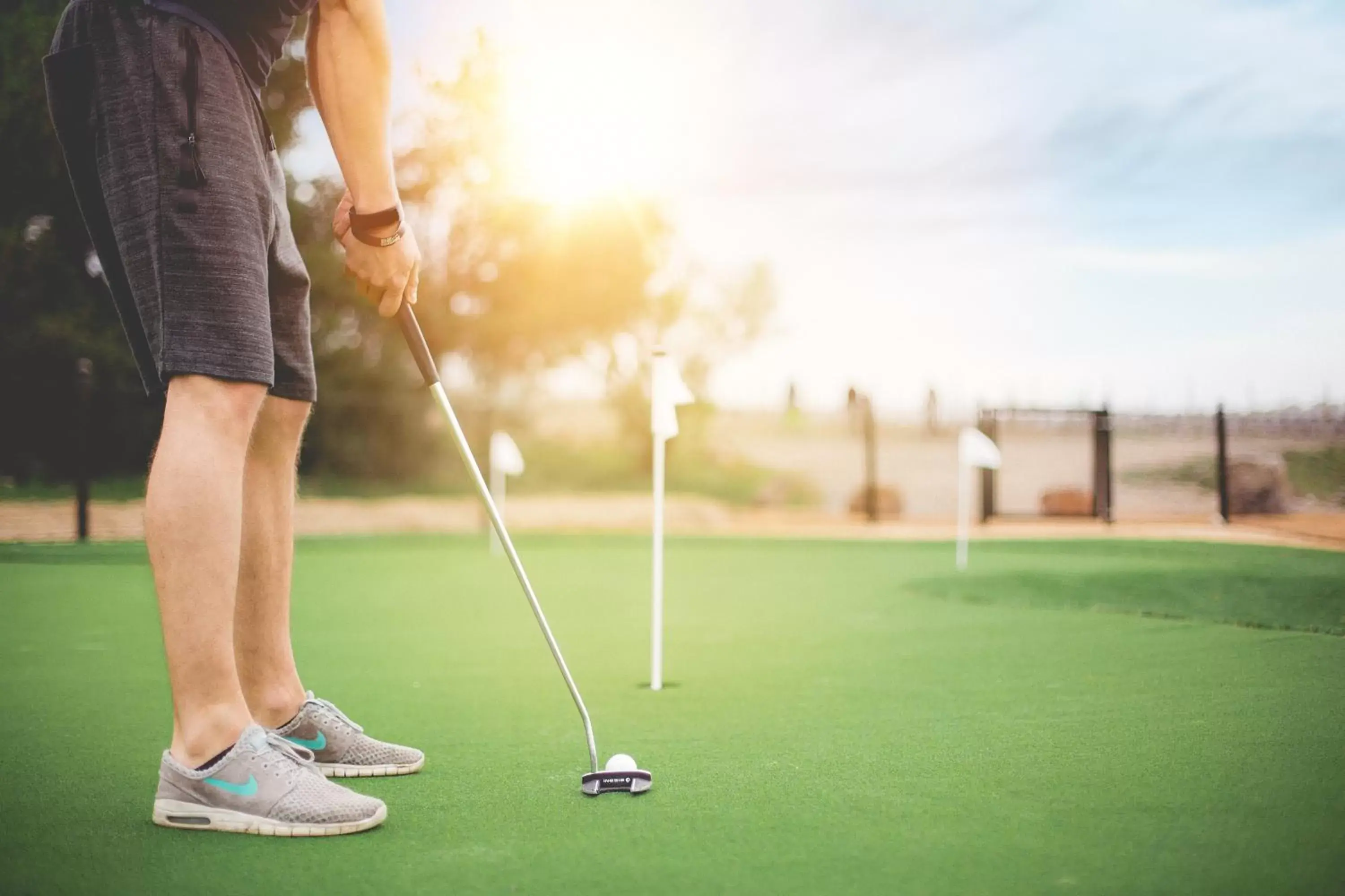 Golfcourse, Golf in Château L'Hospitalet Wine Resort Beach & Spa