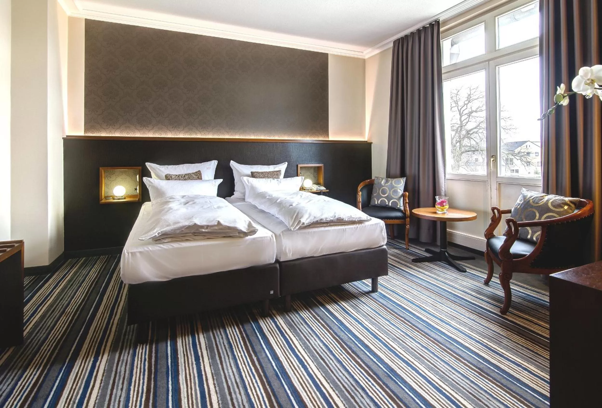 Living room, Bed in Hotel Residenz Waldkrone Kühlungsborn