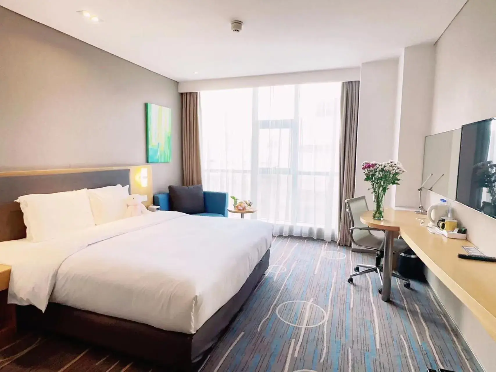 Bedroom, Bed in Holiday Inn Express Shijiazhuang Heping by IHG Bedroom, Bed in Holiday Inn Express Shijiazhuang Heping by IHG