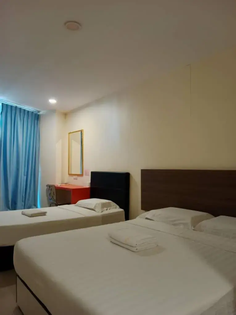 Bed in OYO 90251 Hotel Malaysia