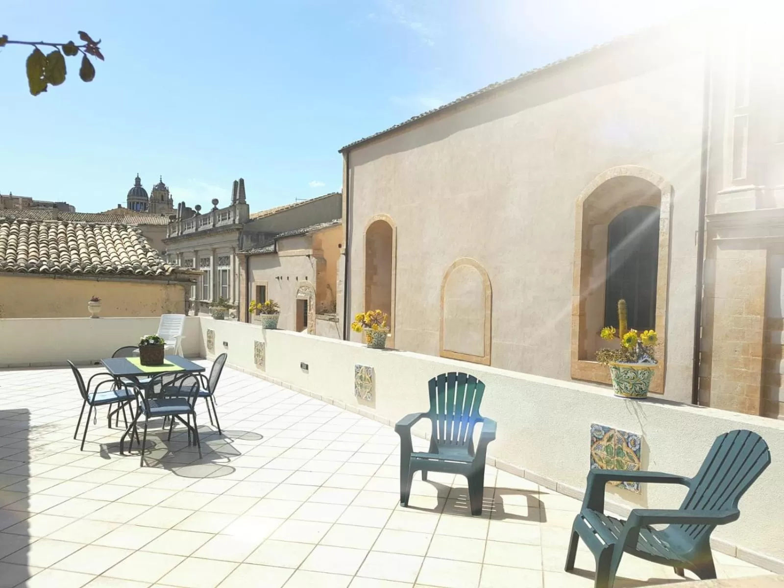 Balcony/Terrace in B&B Loft Famiglia Arezzo