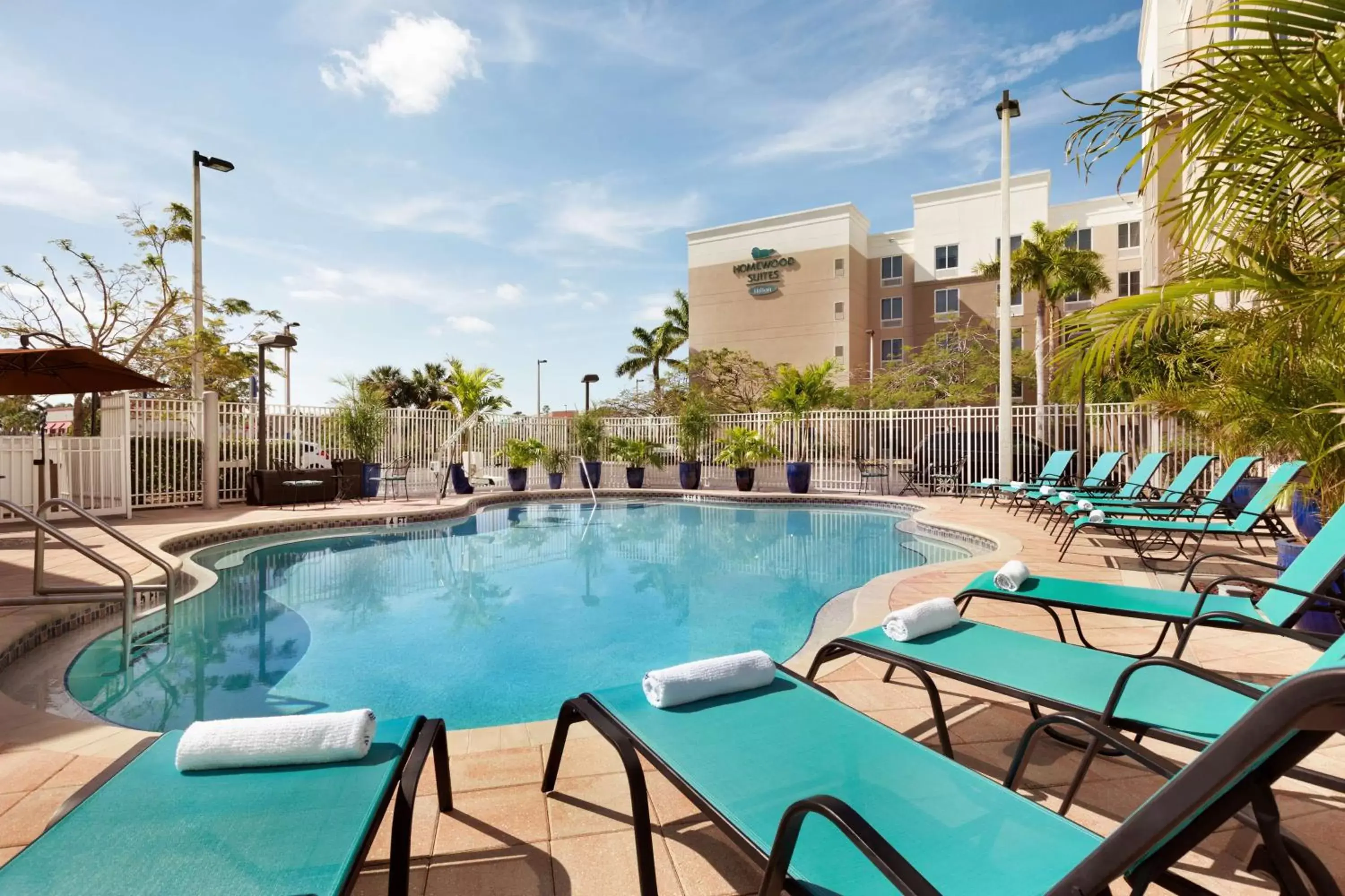 Pool view, Swimming Pool in Homewood Suites Fort Myers Airport - FGCU