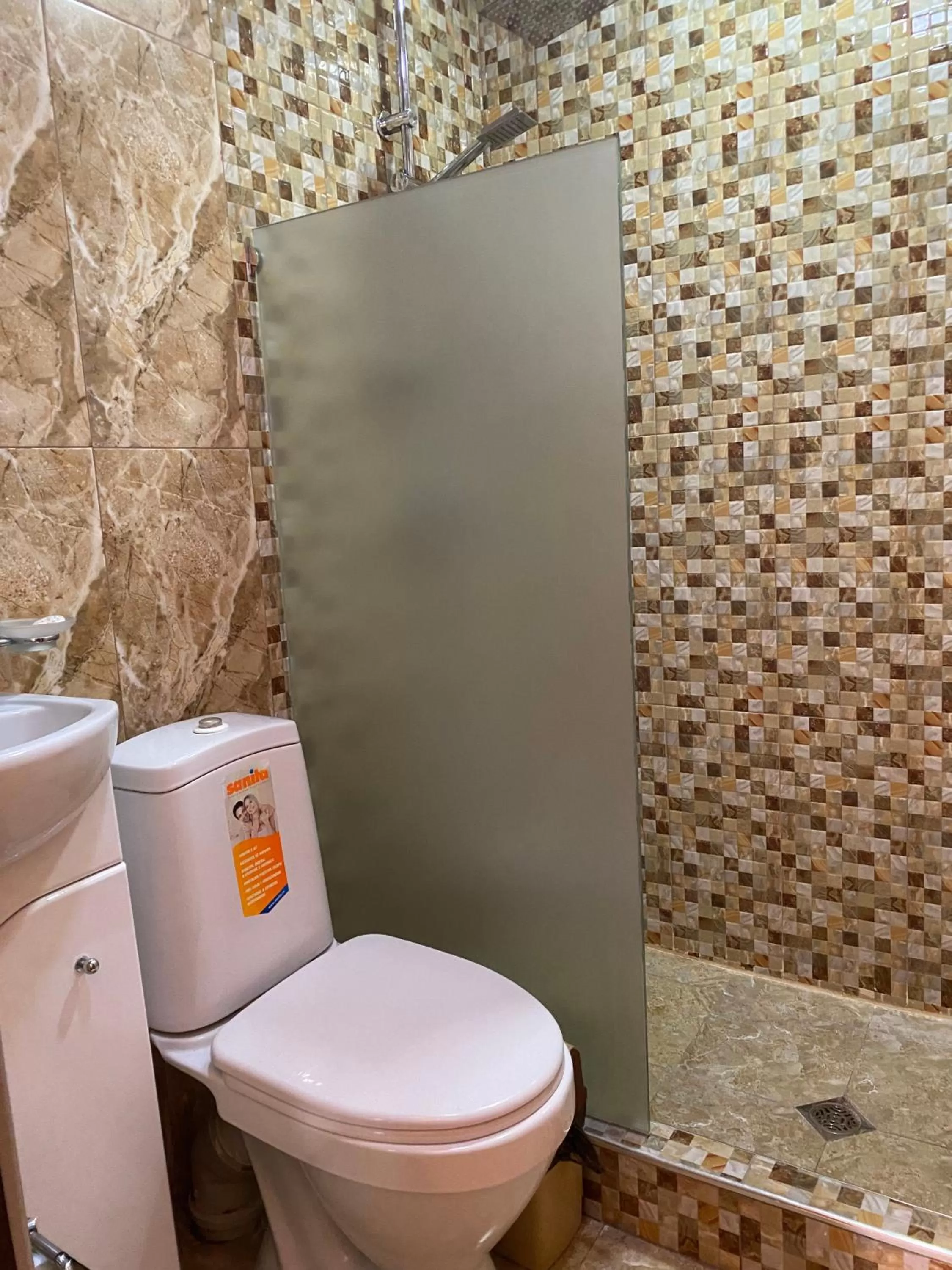 Bathroom in Elkoaparthotel