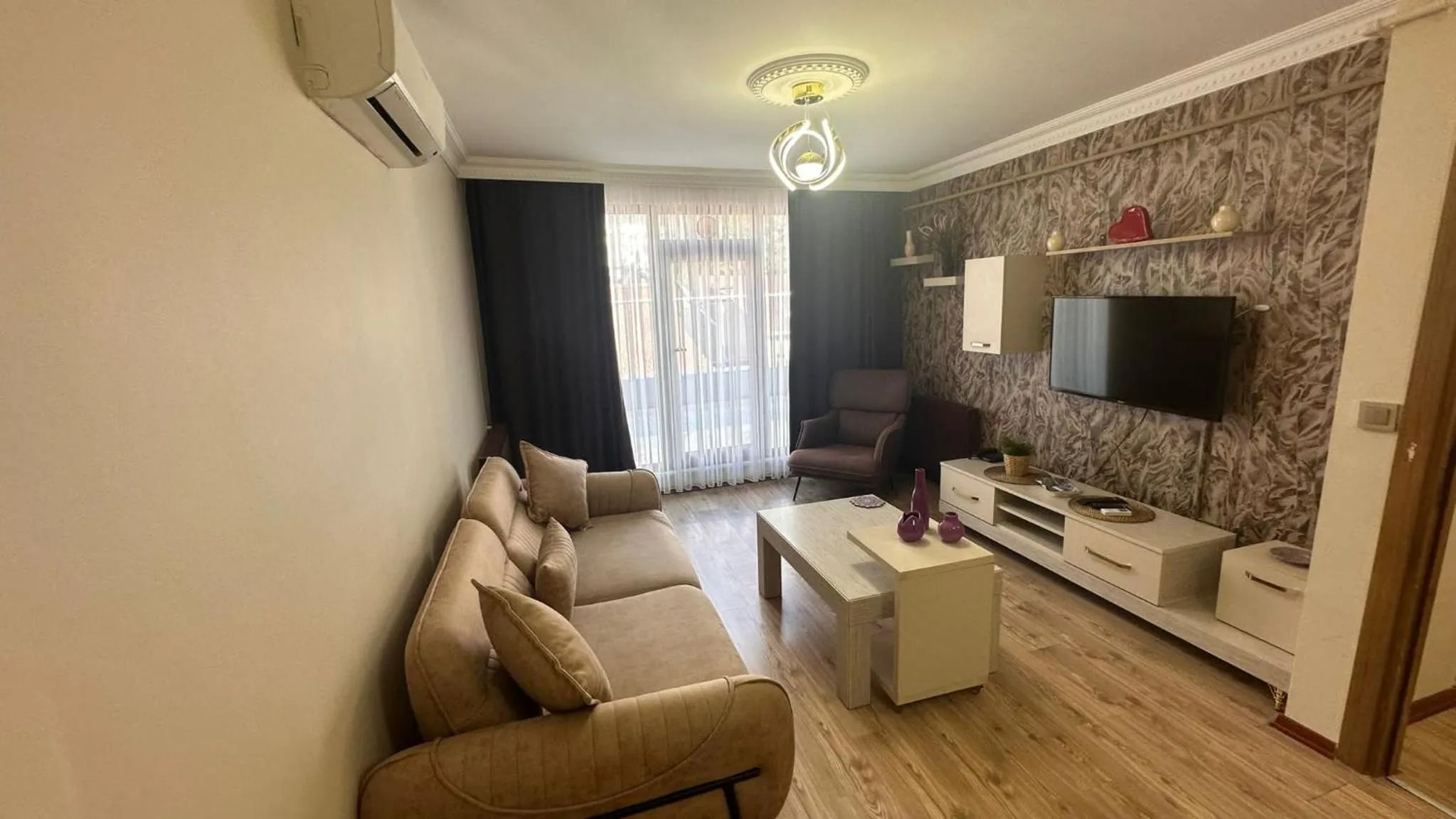 Living room in Overland Residence