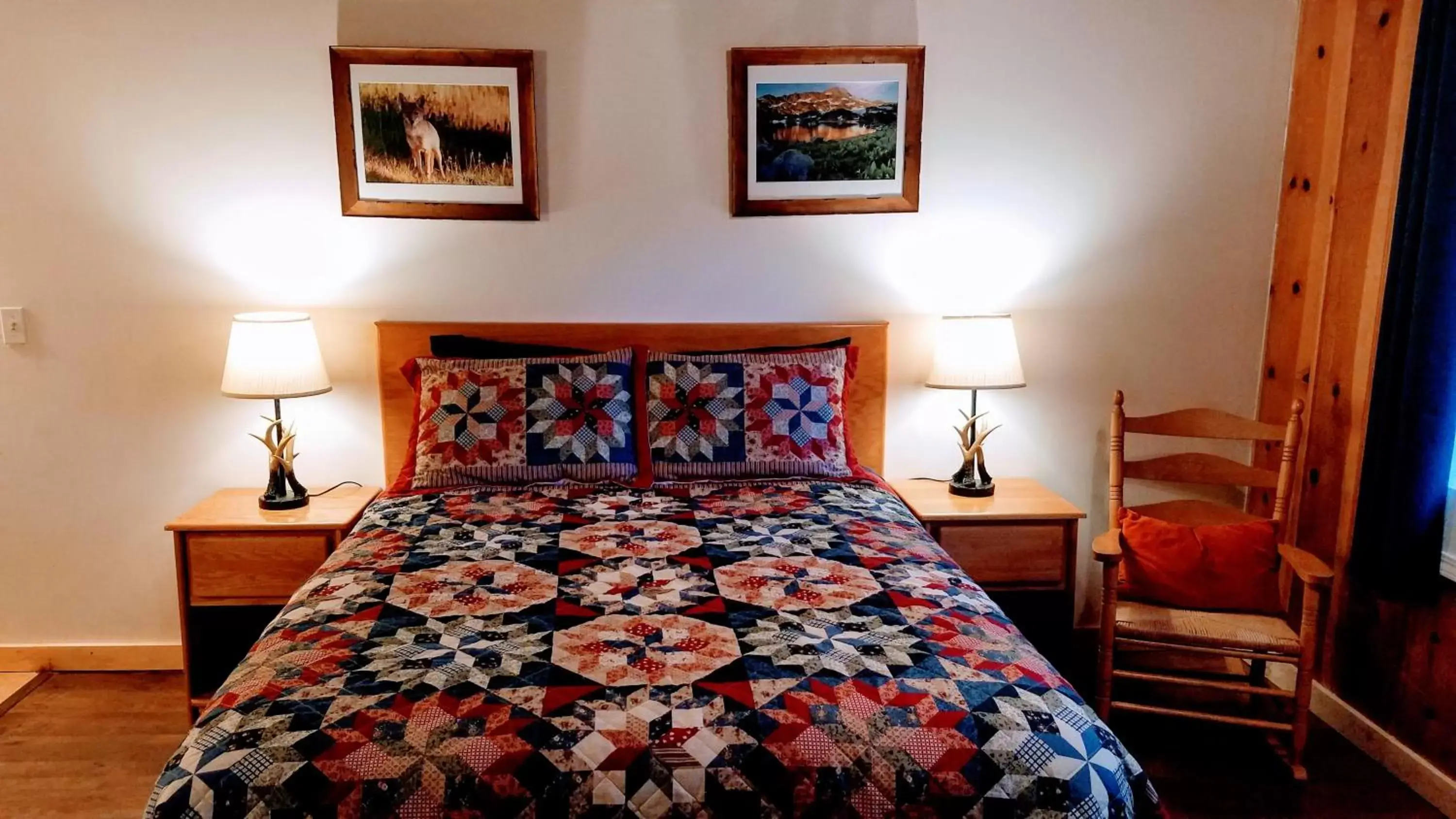 Bed in The Washoe Lodge