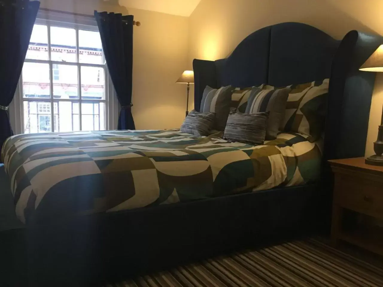 Bed in Unicorn Hotel