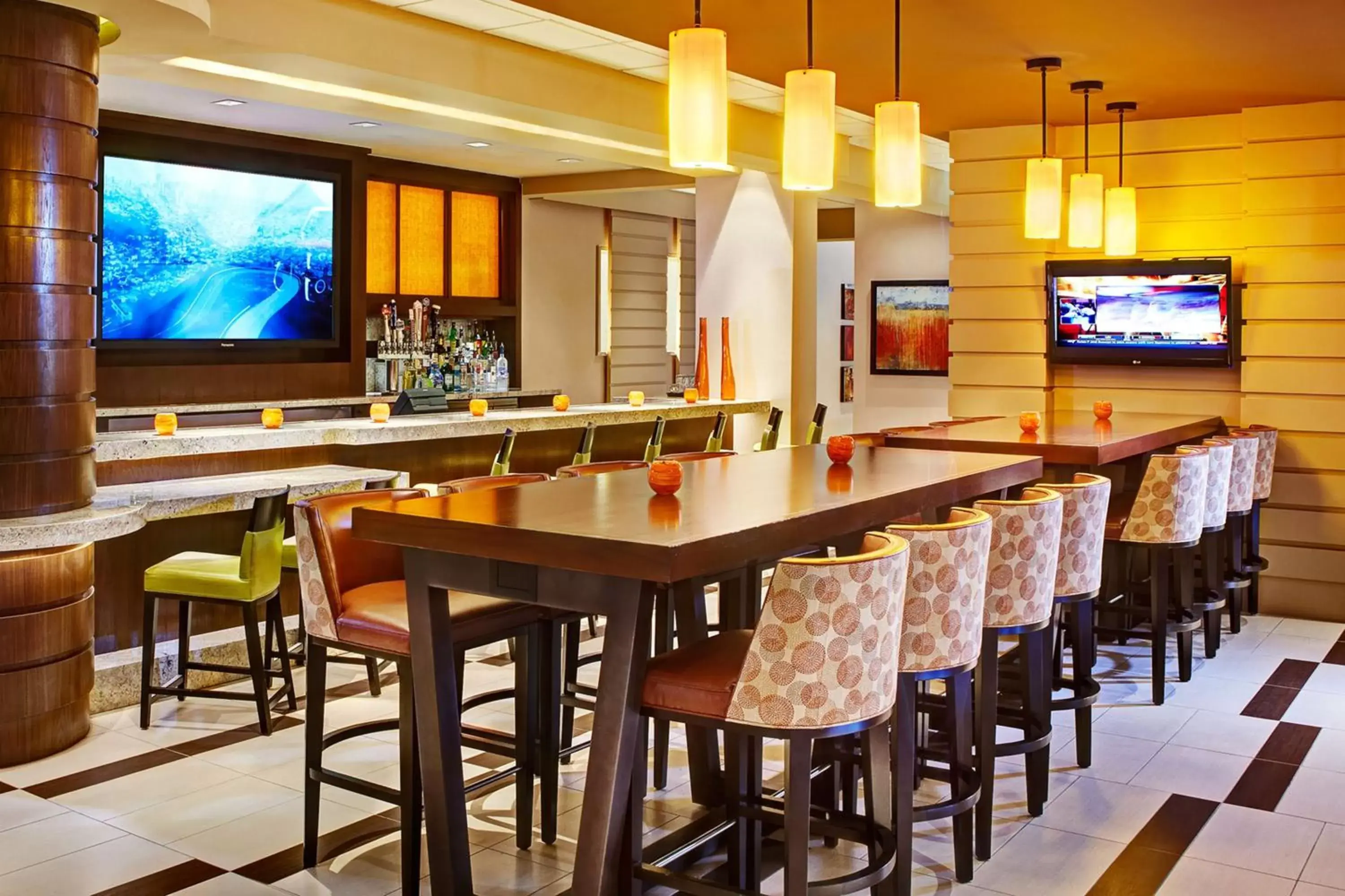 Lobby or reception, Lounge/Bar in Scottsdale Marriott Old Town