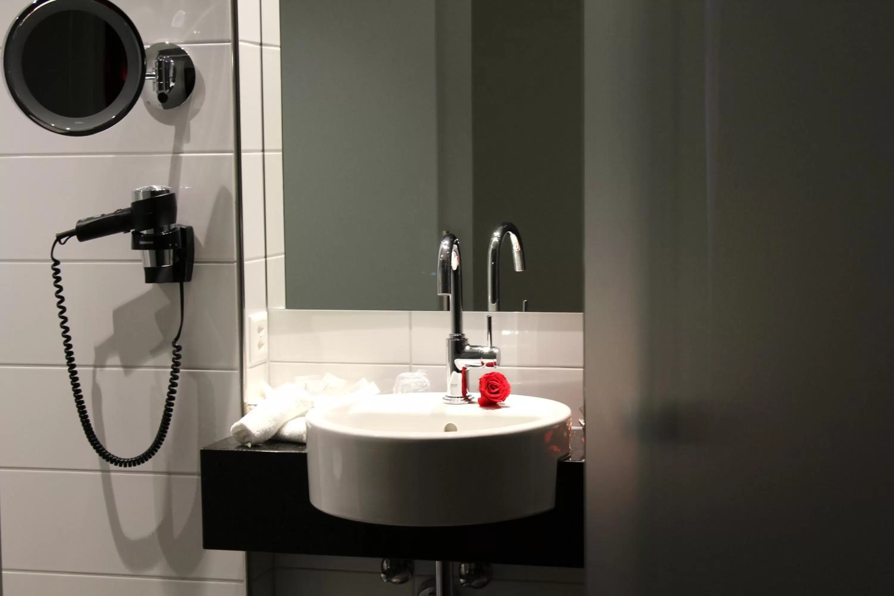 Bathroom in Hotel Restaurant Bellevue au Lac