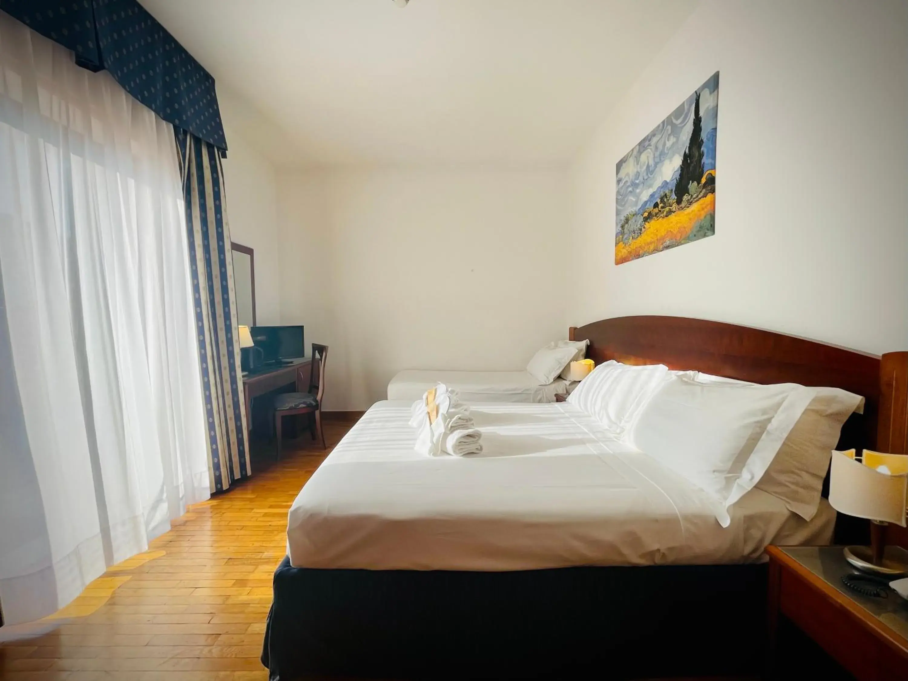 Bedroom, Bed in Hotel Hermitage