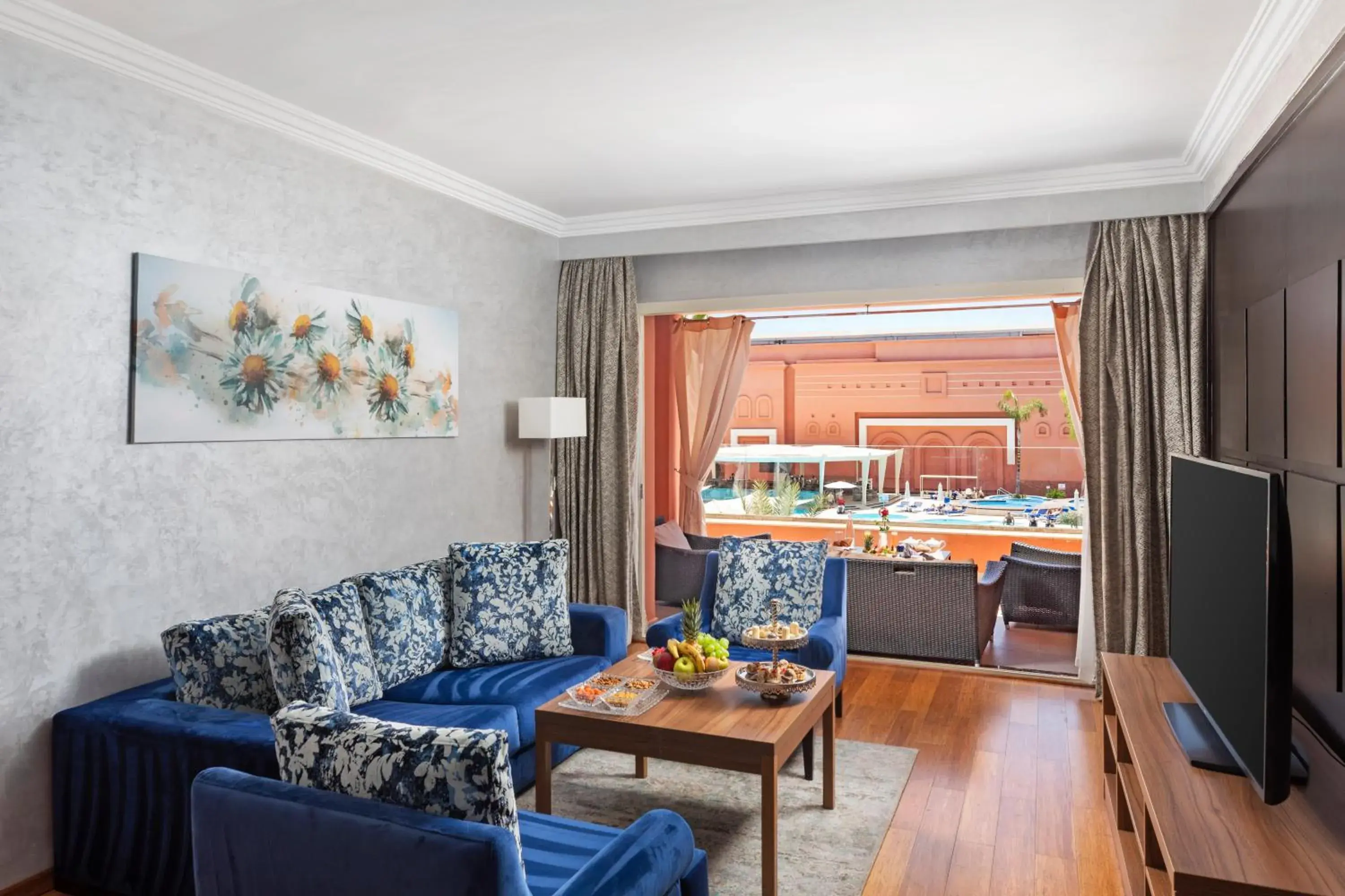 Living room, Seating Area in Savoy Le Grand Hotel Marrakech