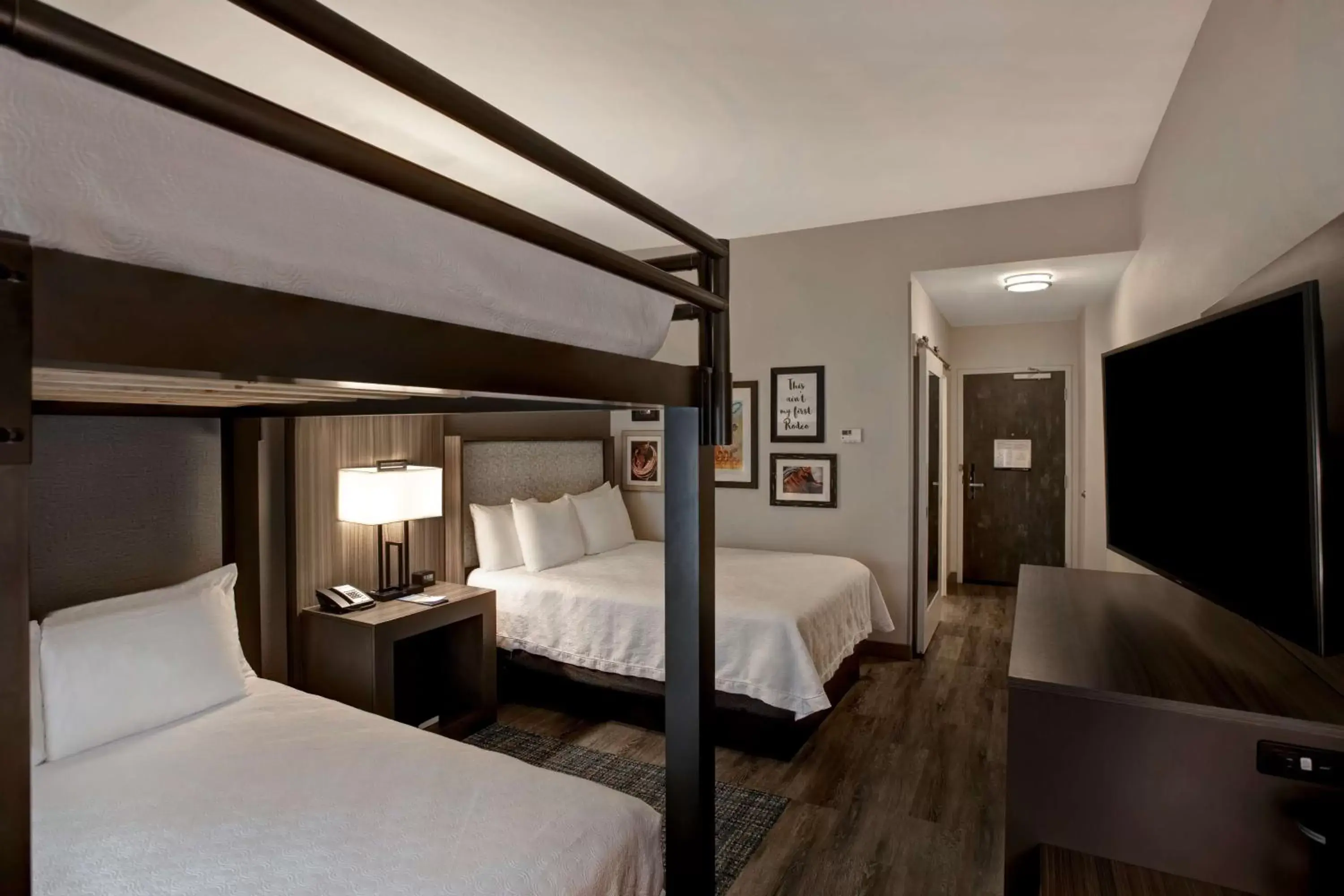 Bed, Bunk Bed in Hampton Inn & Suites San Antonio Riverwalk
