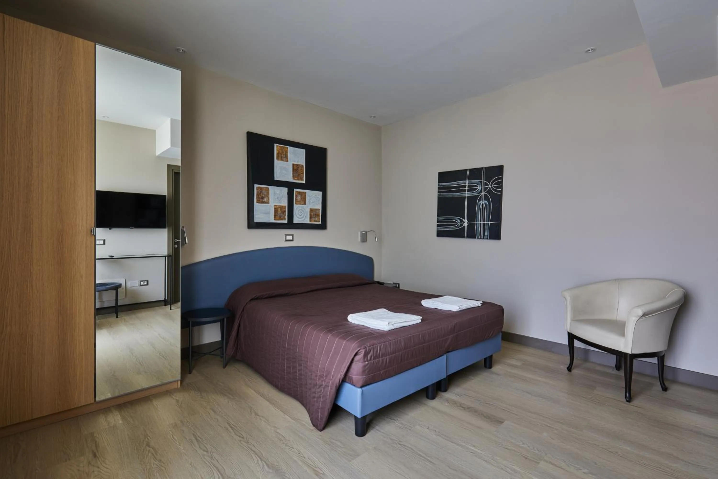 Bed in Hotel Montebello