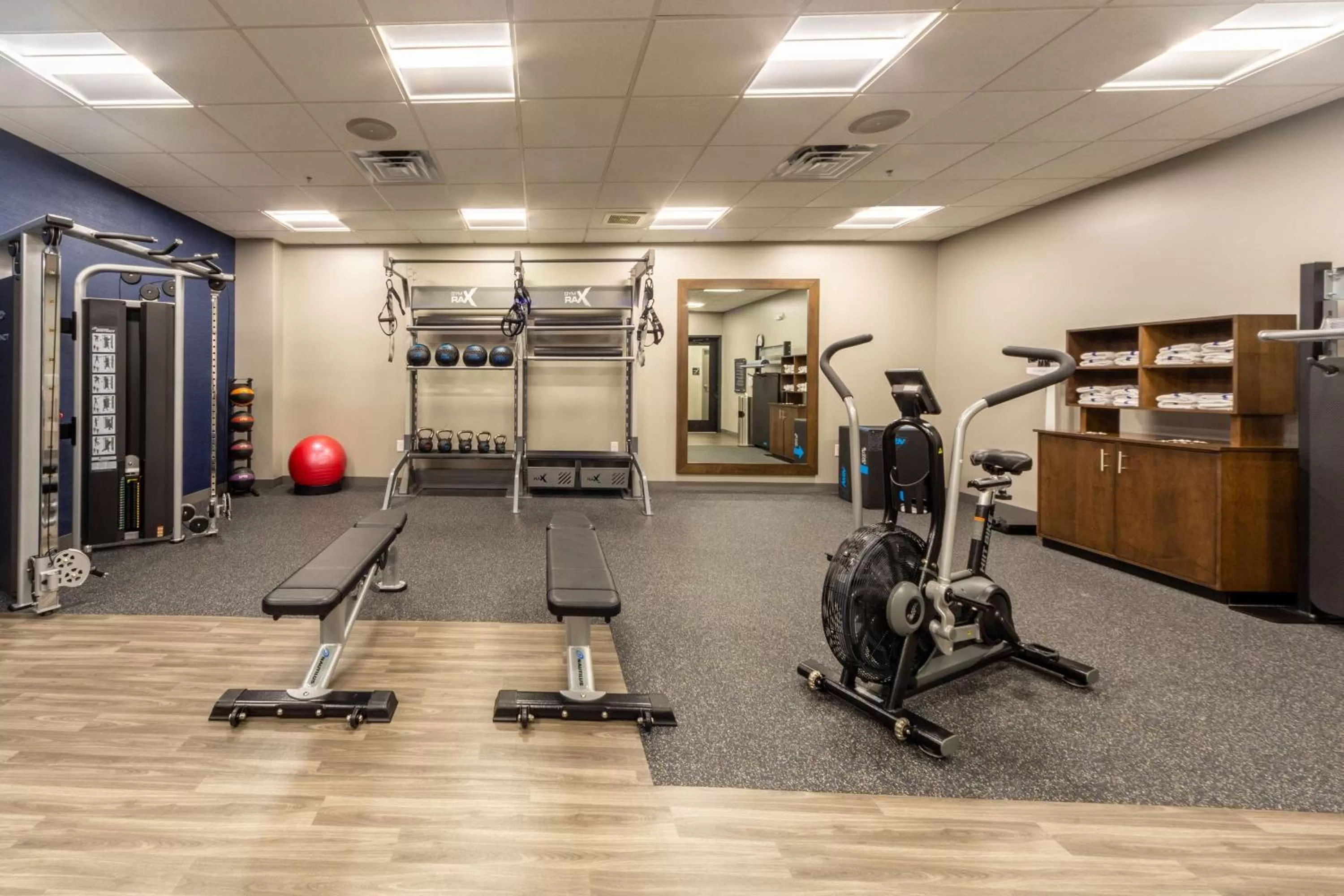 Fitness centre/facilities in Hampton Inn Winchester