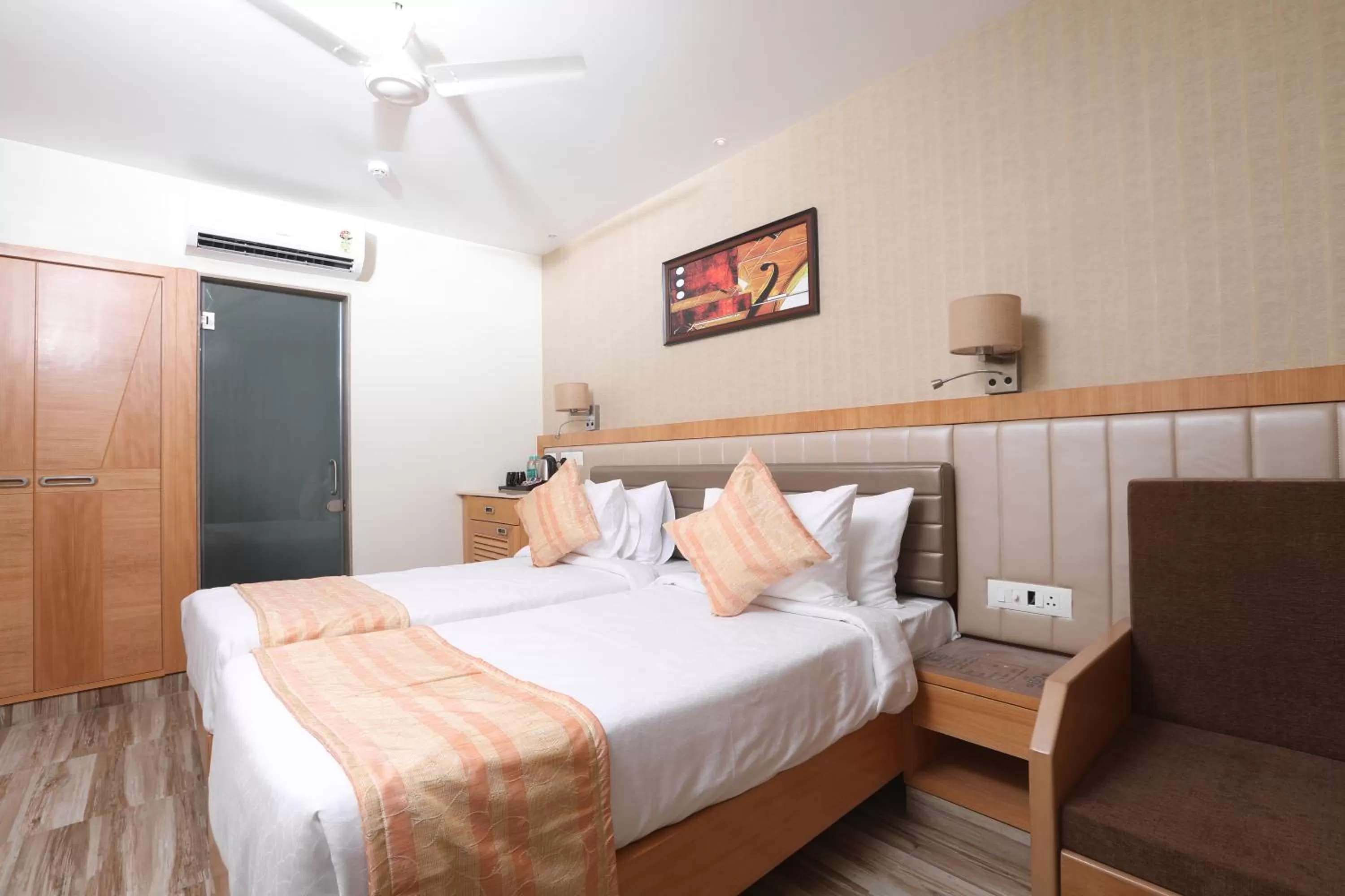 Bed in Hotel Cliffton