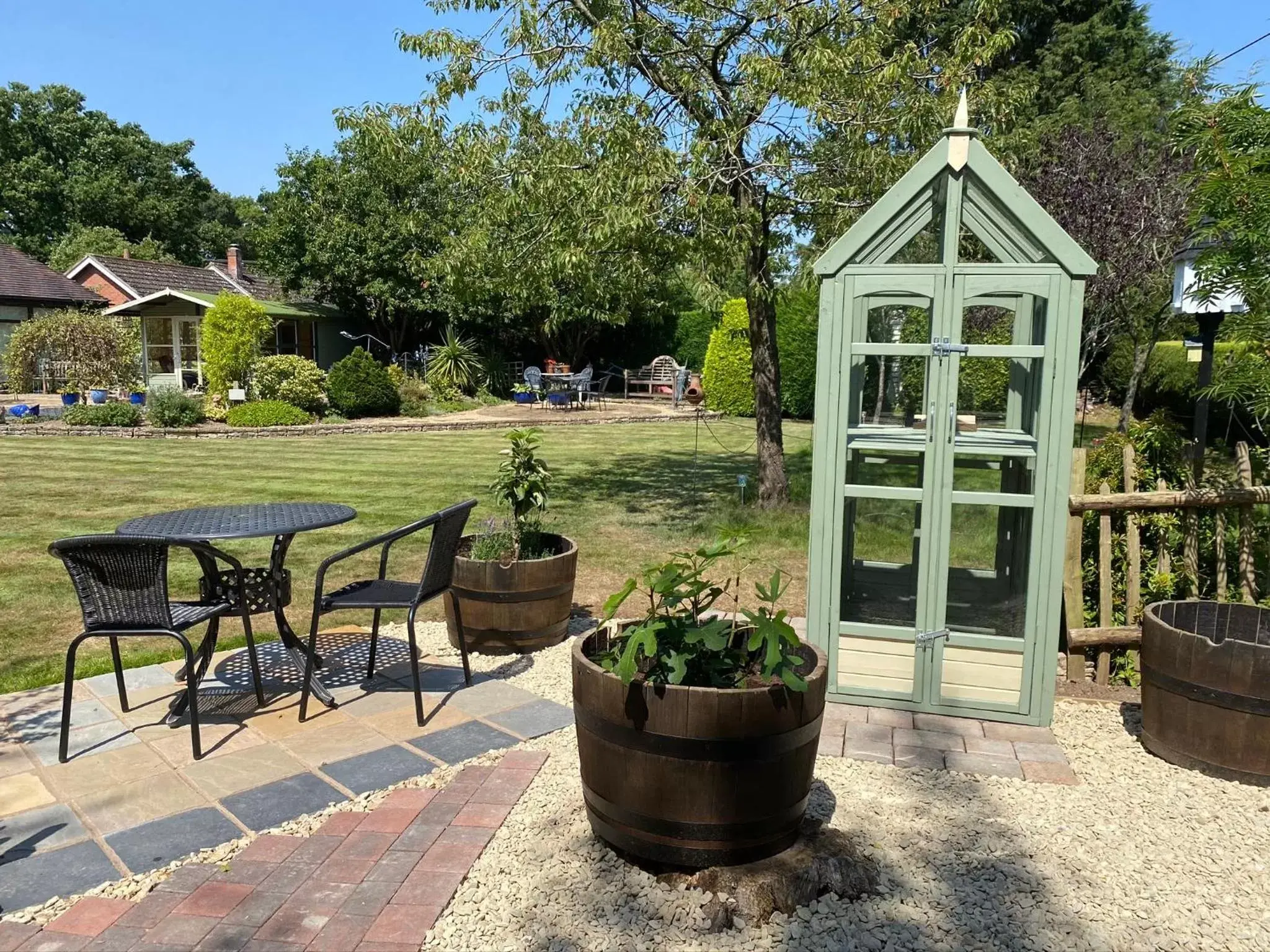 Garden in Orchard Side Bed and Breakfast