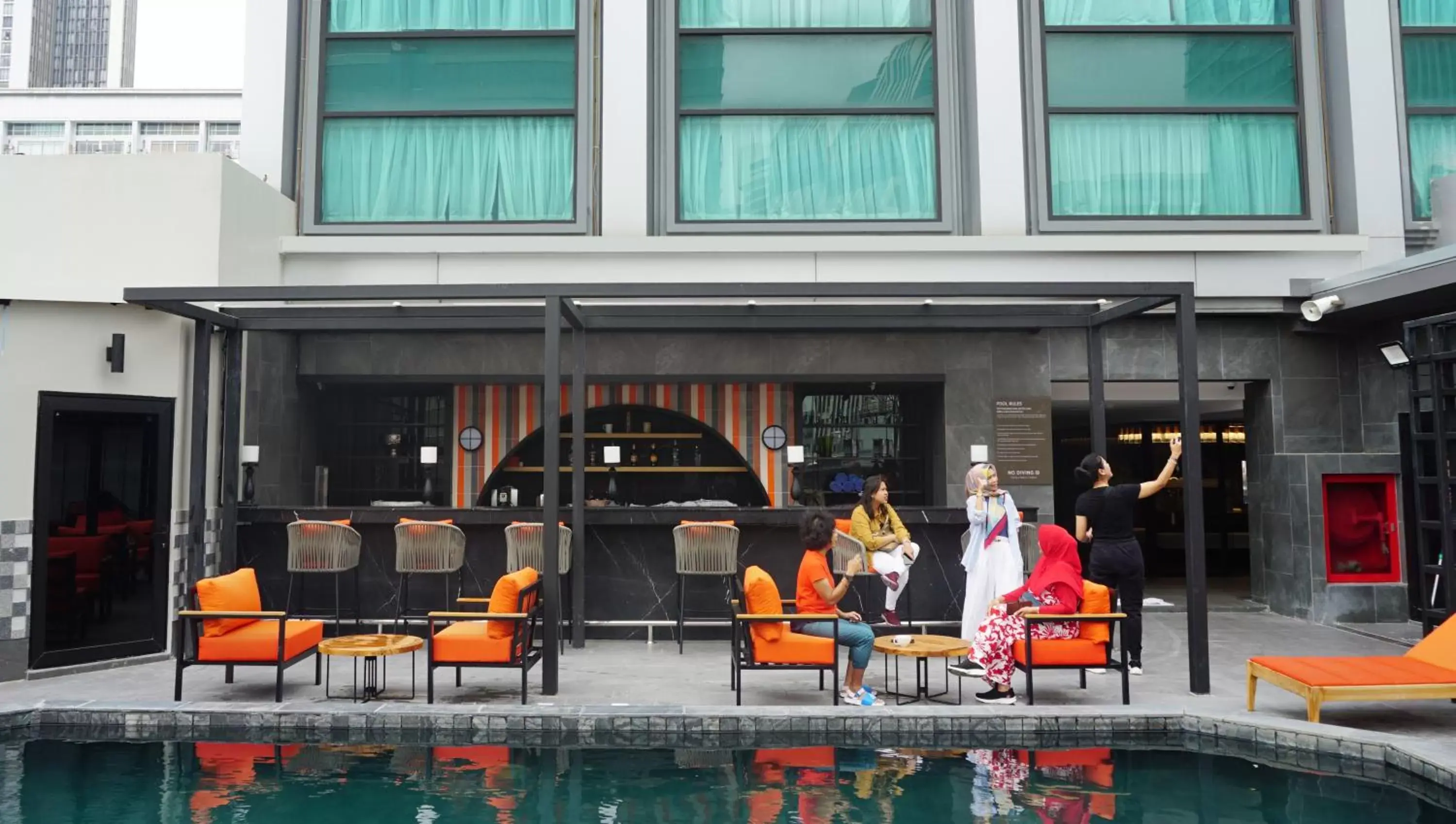 Swimming pool in Ramada by Wyndham Bangkok Sukhumvit 11