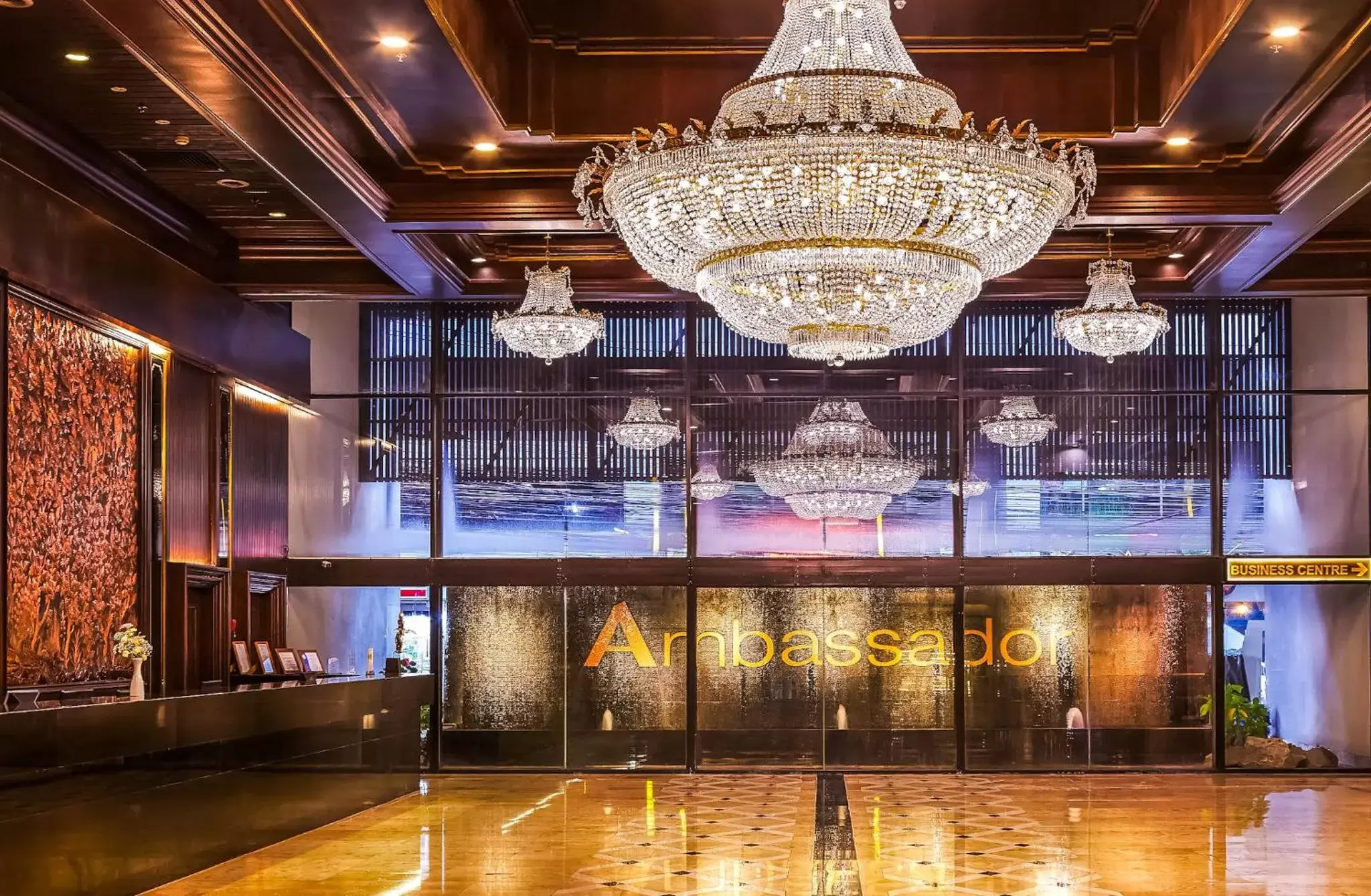 Lobby or reception in Ambassador Hotel Bangkok - SHA Extra Plus