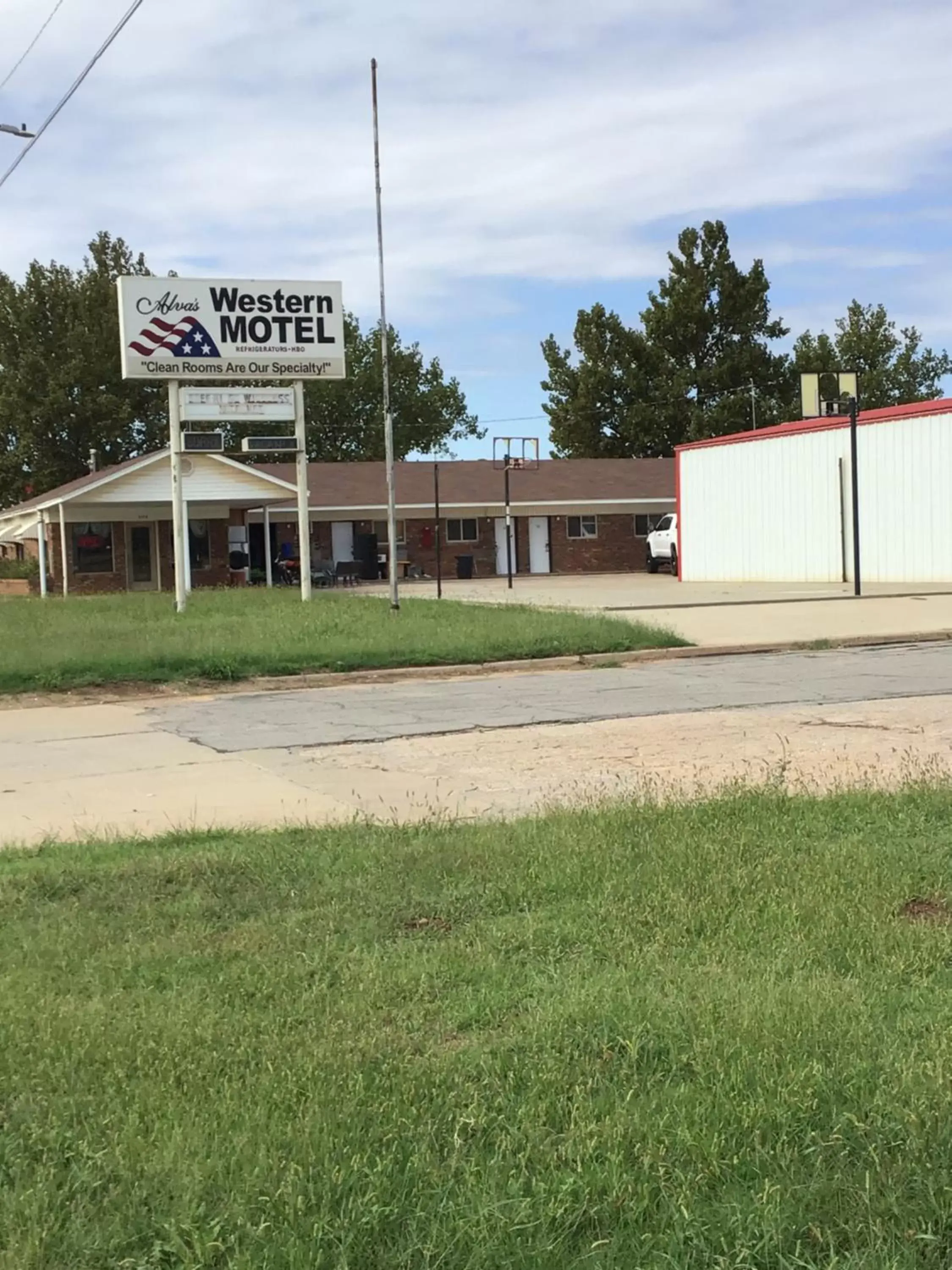 Property Building in Western motel