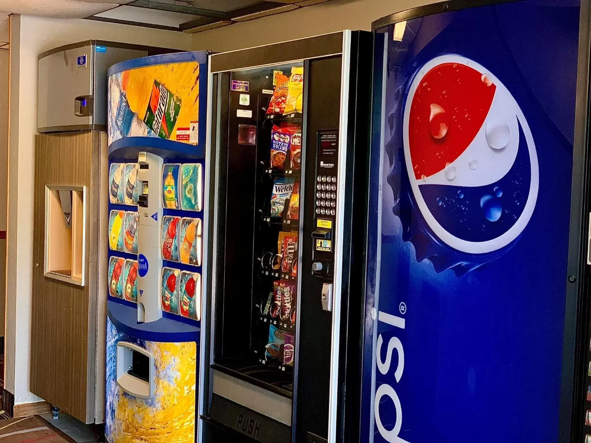 vending machine in Walker Hotel