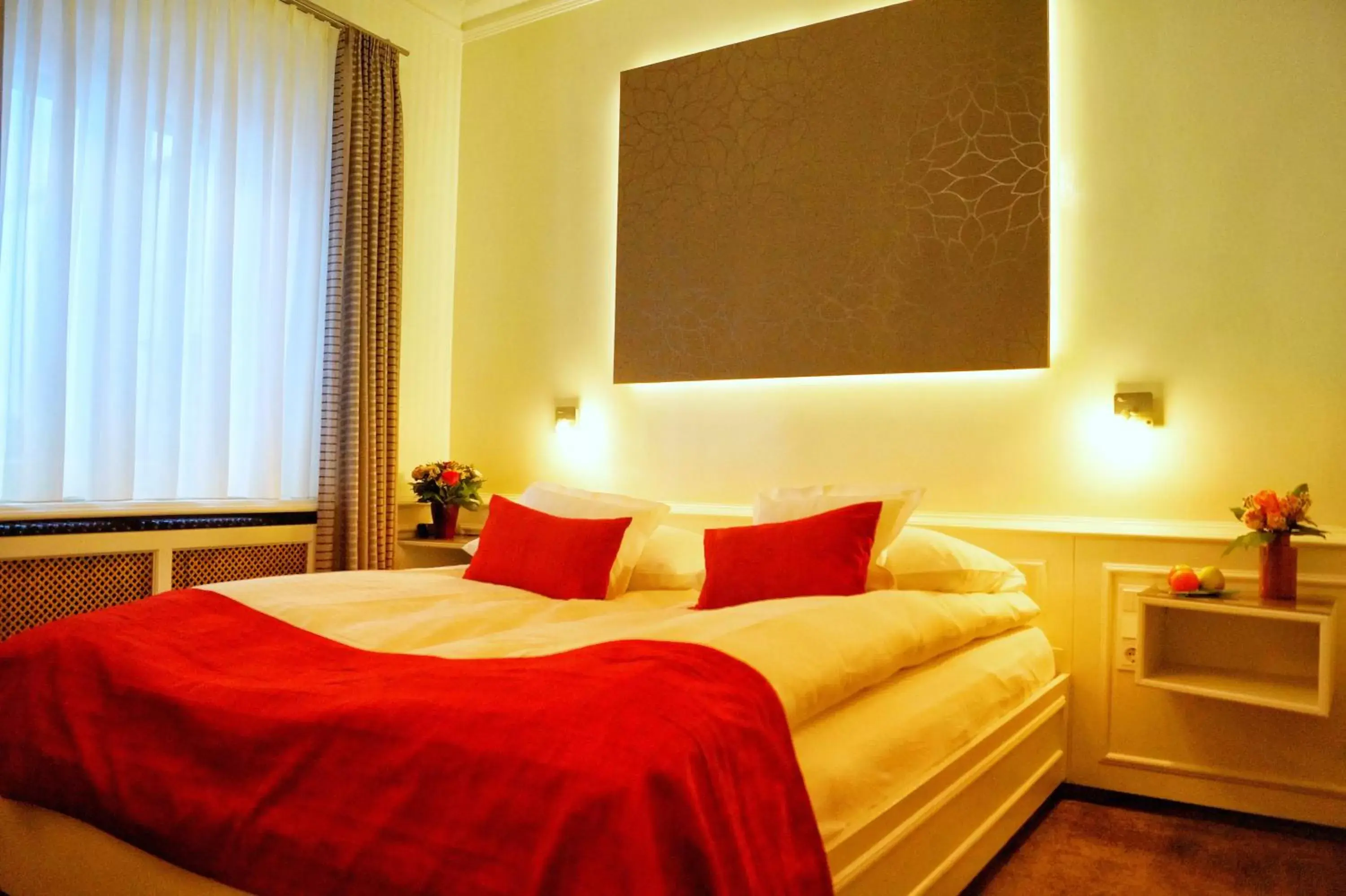 Bed in Boutiquehotel Oberkirch im Zentrum