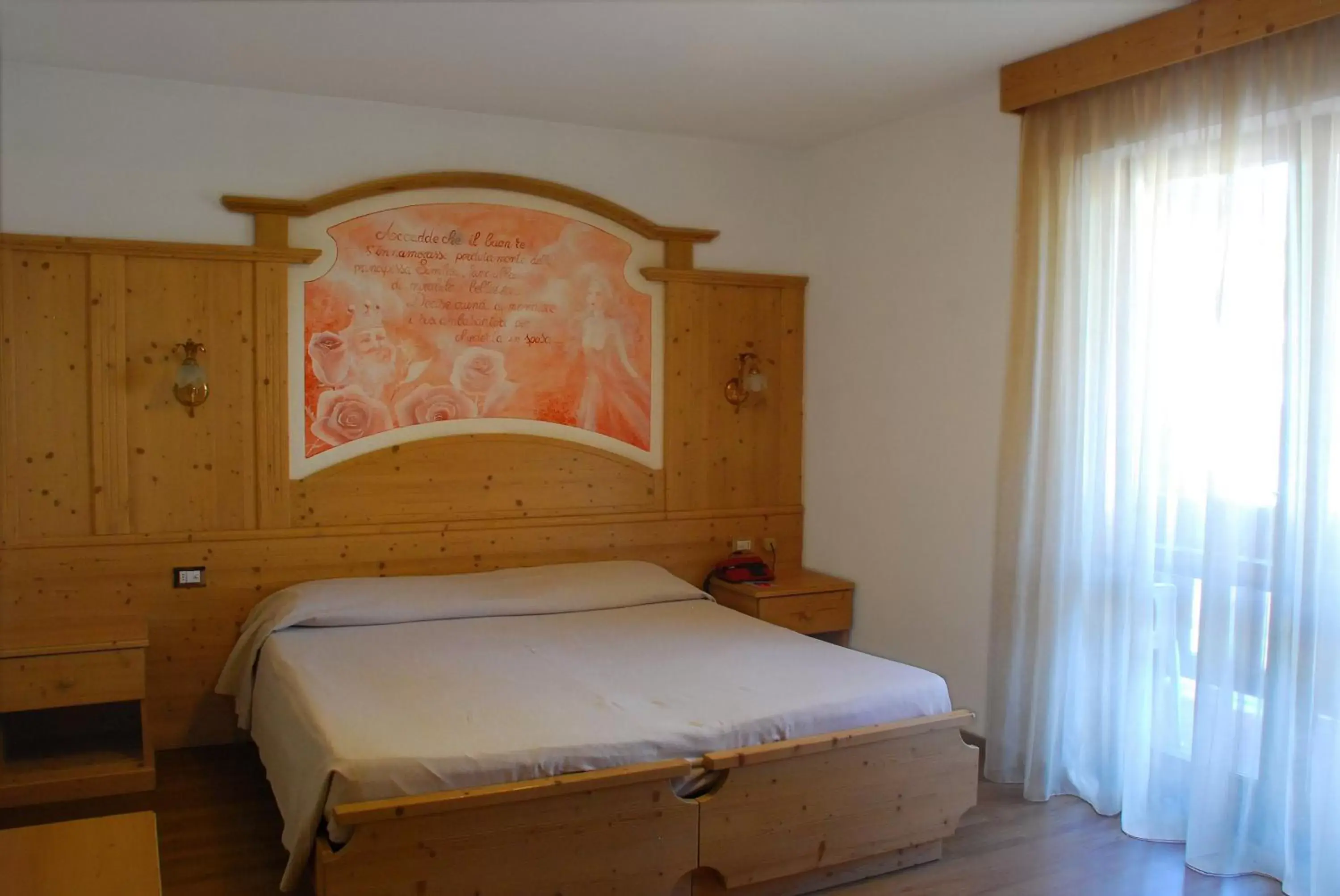 Bed in Hotel San Valier