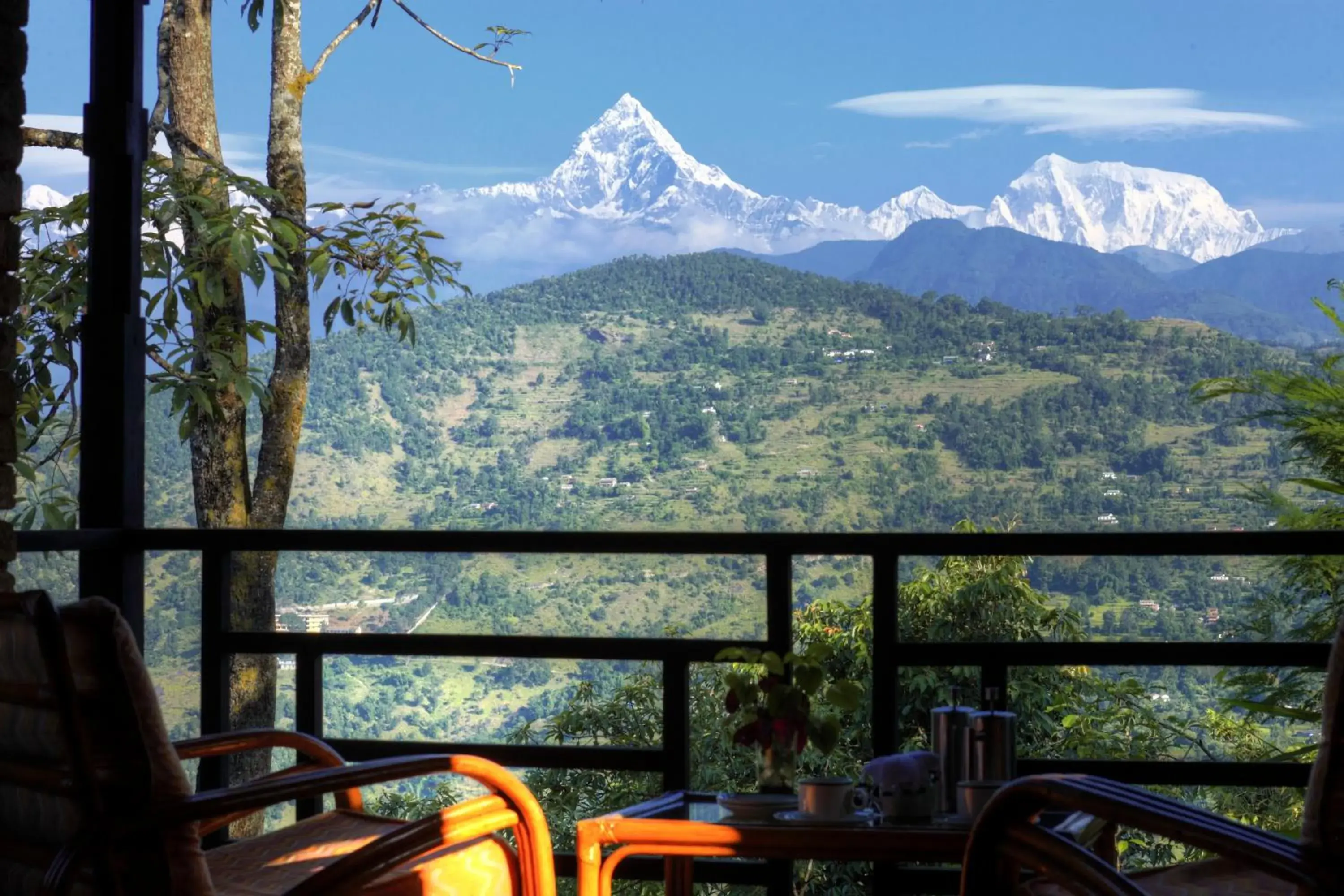 Food and drinks, Mountain View in Tiger Mountain Pokhara Lodge