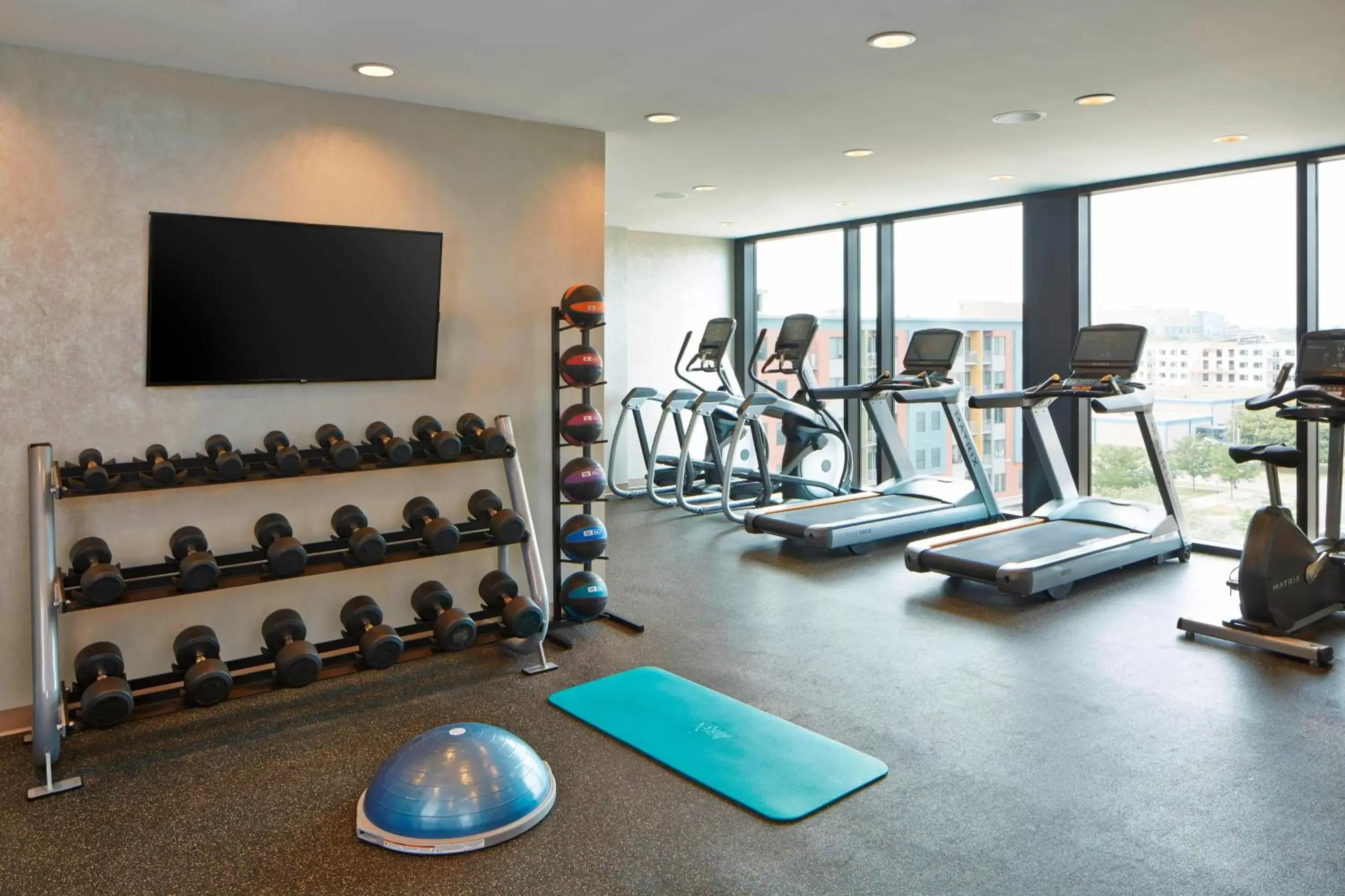 Fitness centre/facilities, Fitness Center/Facilities in AC Hotel by Marriott Des Moines East Village