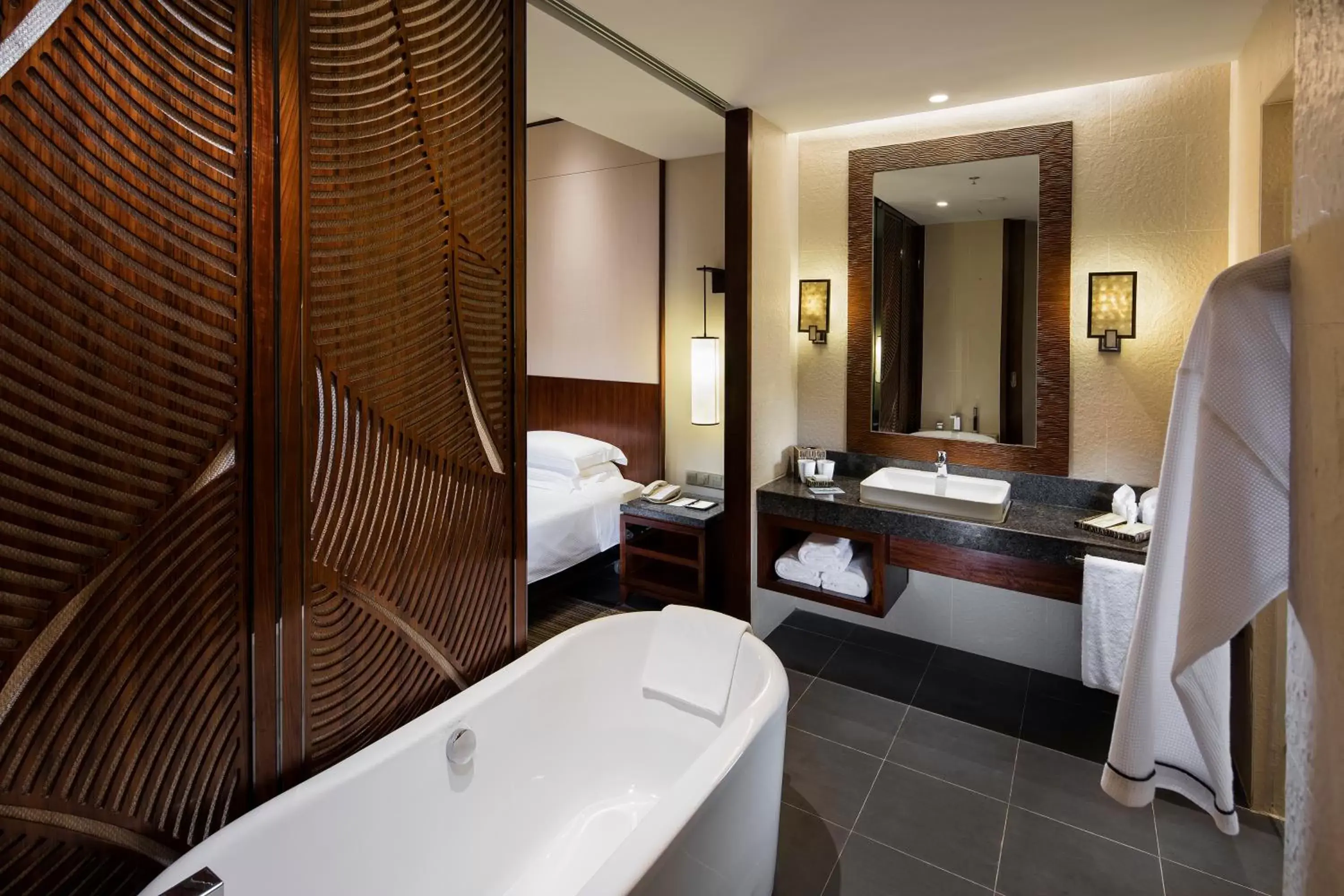 Bathroom in Hilton Sanya Yalong Bay Resort & Spa