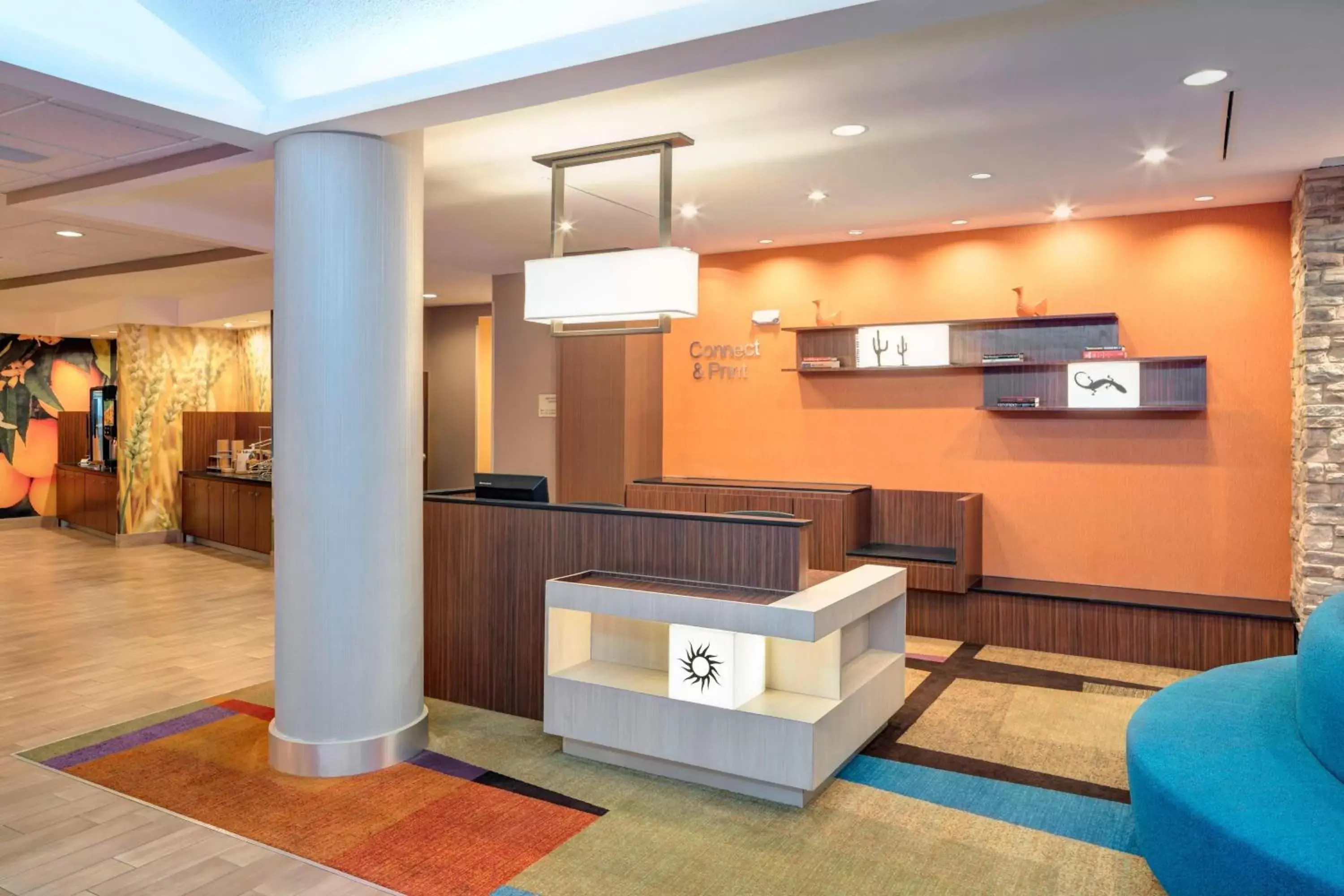 Lobby or reception, Lobby/Reception in Fairfield Inn & Suites by Marriott Houston Pasadena