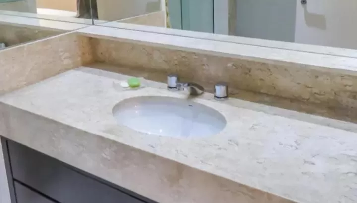 Bathroom in Flat no Itaim Bibi